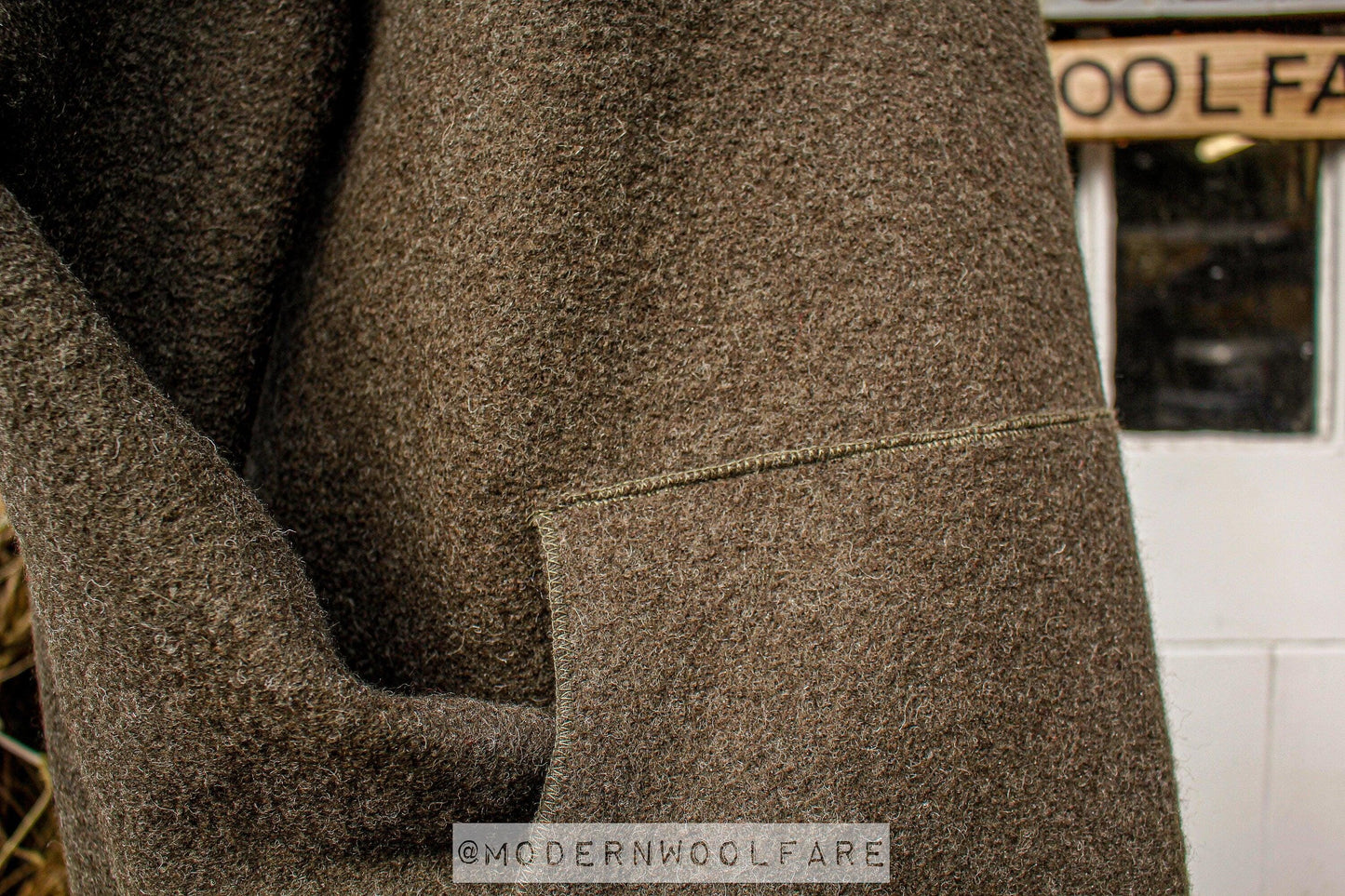 100% Wool Tunic - Handmade in England