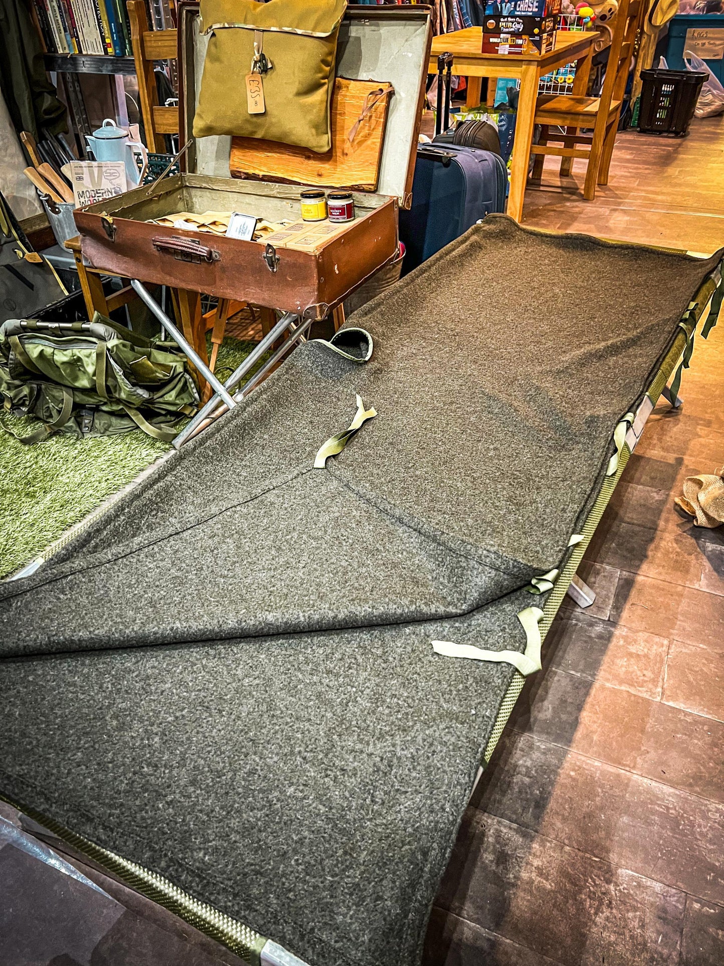 100% Wool Poncho/Blanket/Bedroll