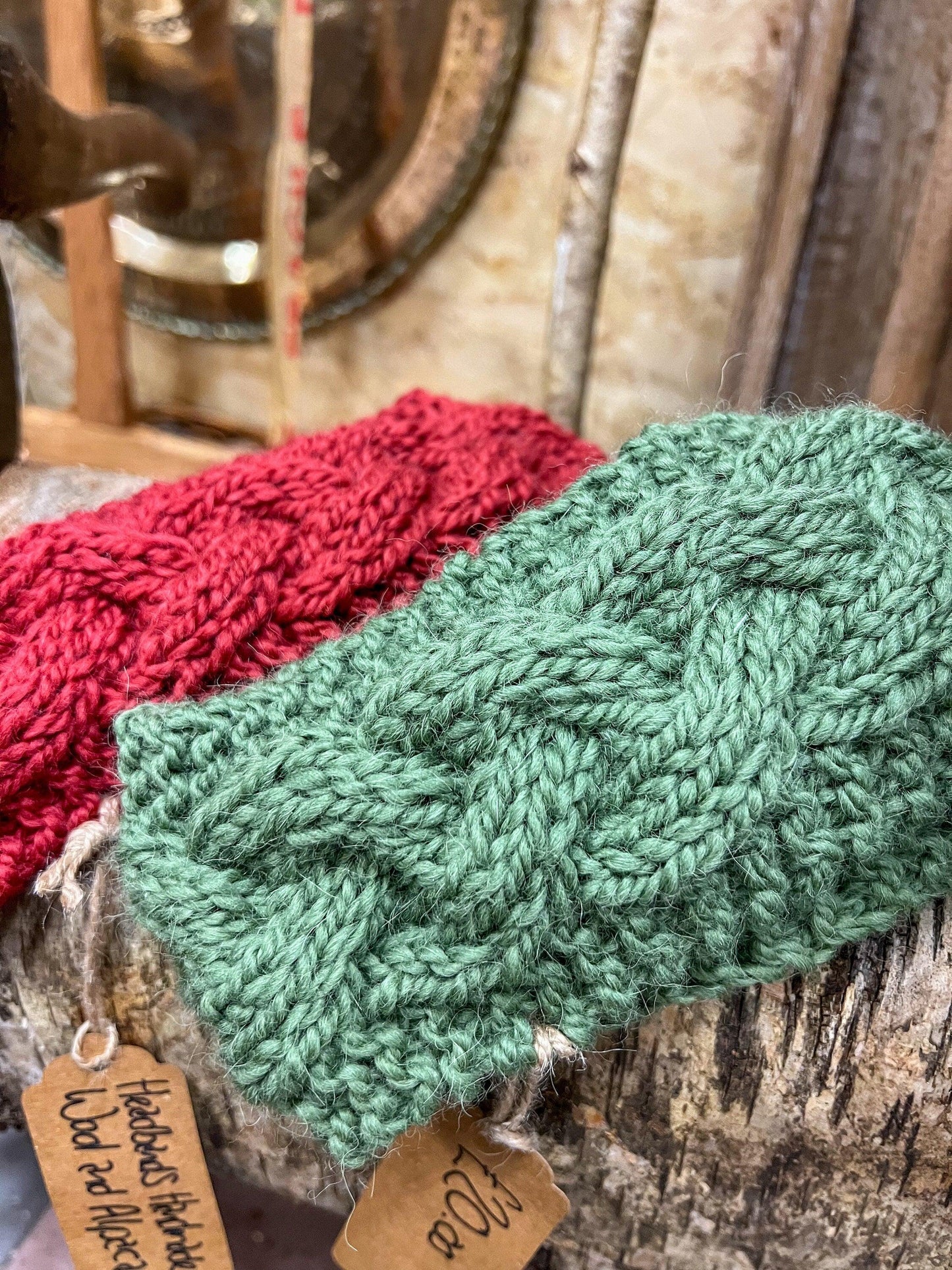 Lamb and Alapaca Wool - Head and Ear Warmers - Headband
