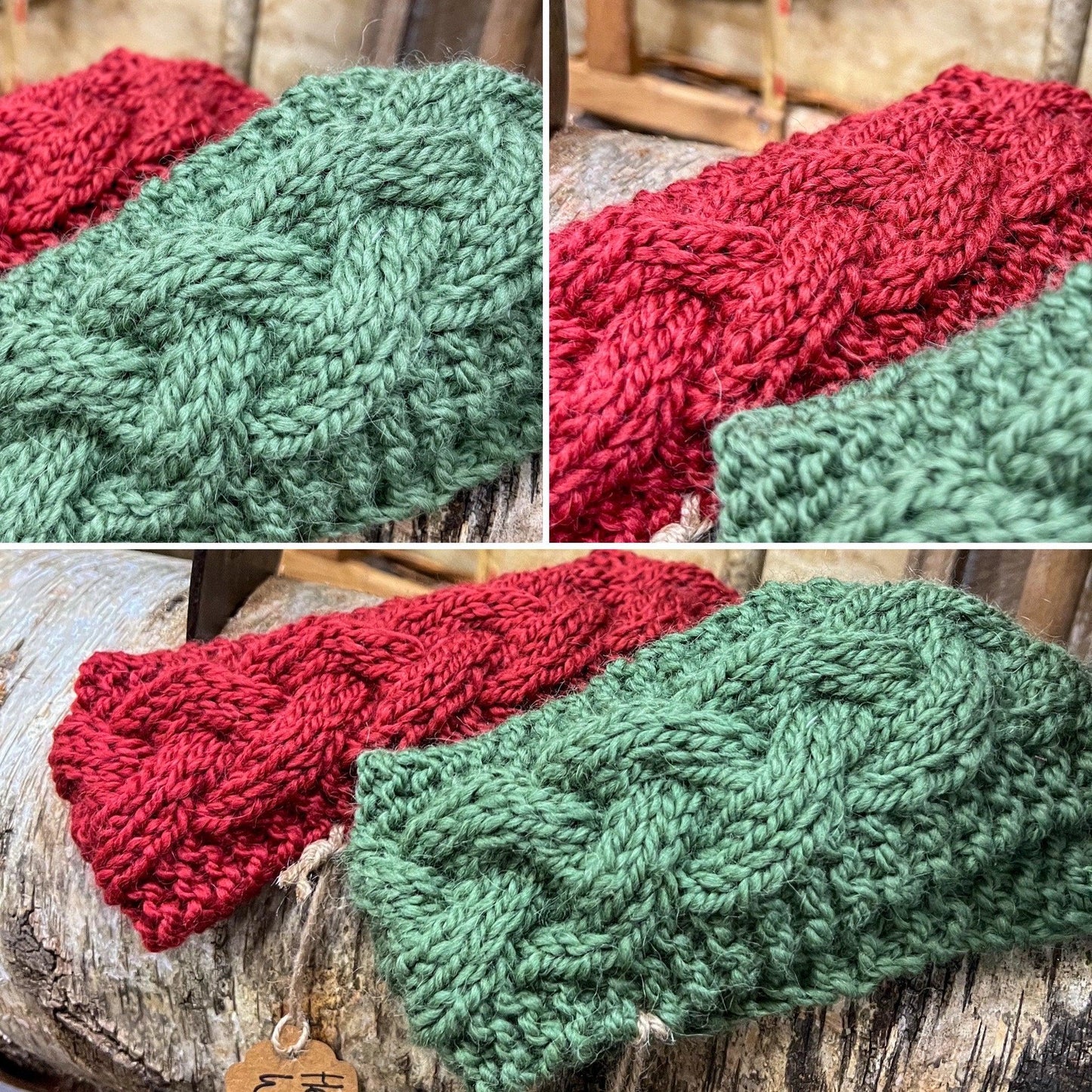 Lamb and Alapaca Wool - Head and Ear Warmers - Headband