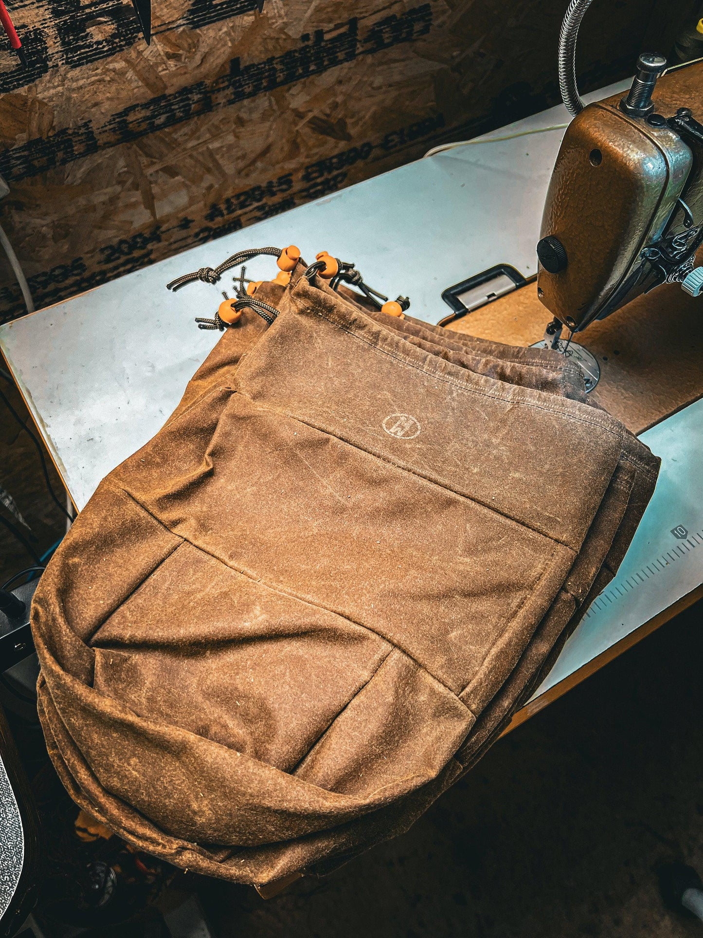 Waxed Cotton Sami Style Bag