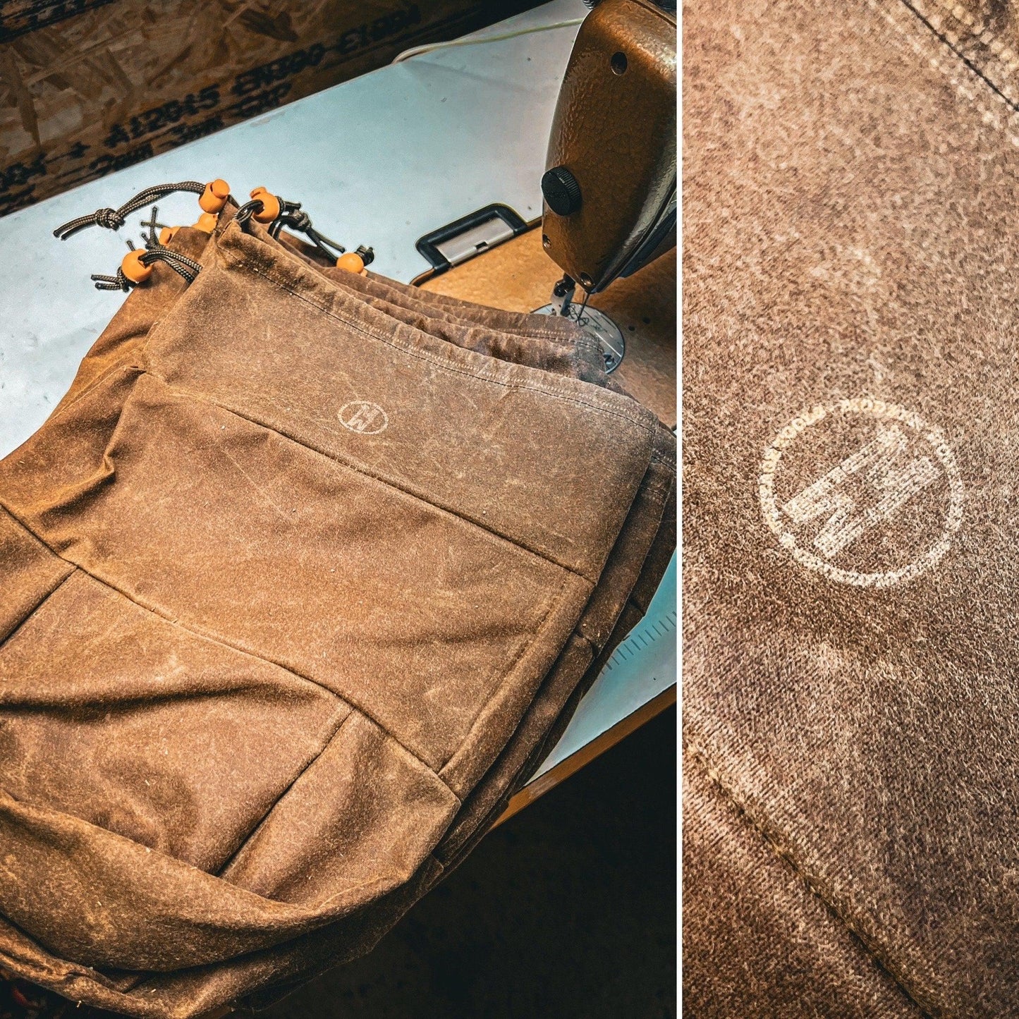 Waxed Cotton Sami Style Bag