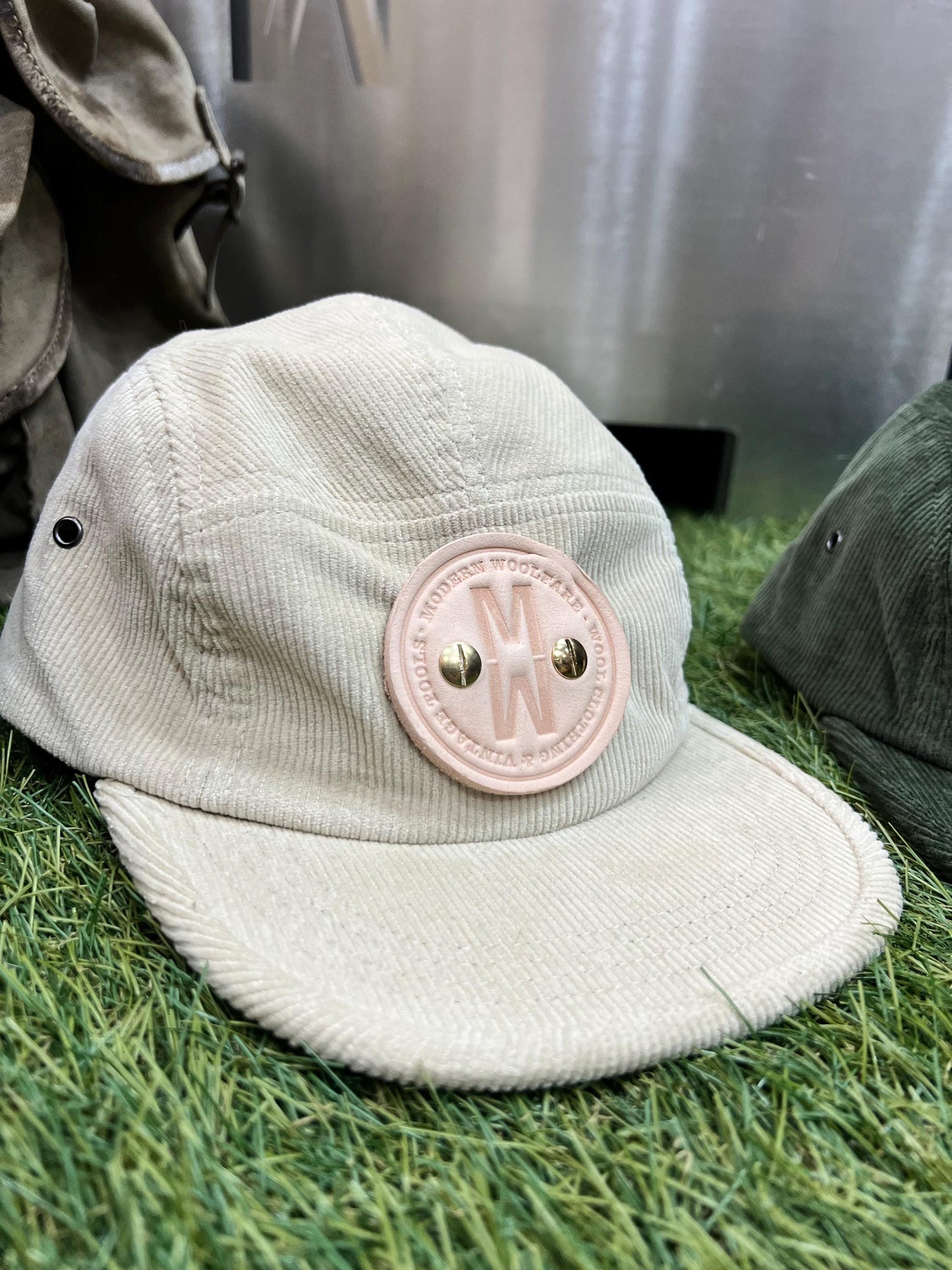 Organic Cotton Corduroy 5 Panel Cap