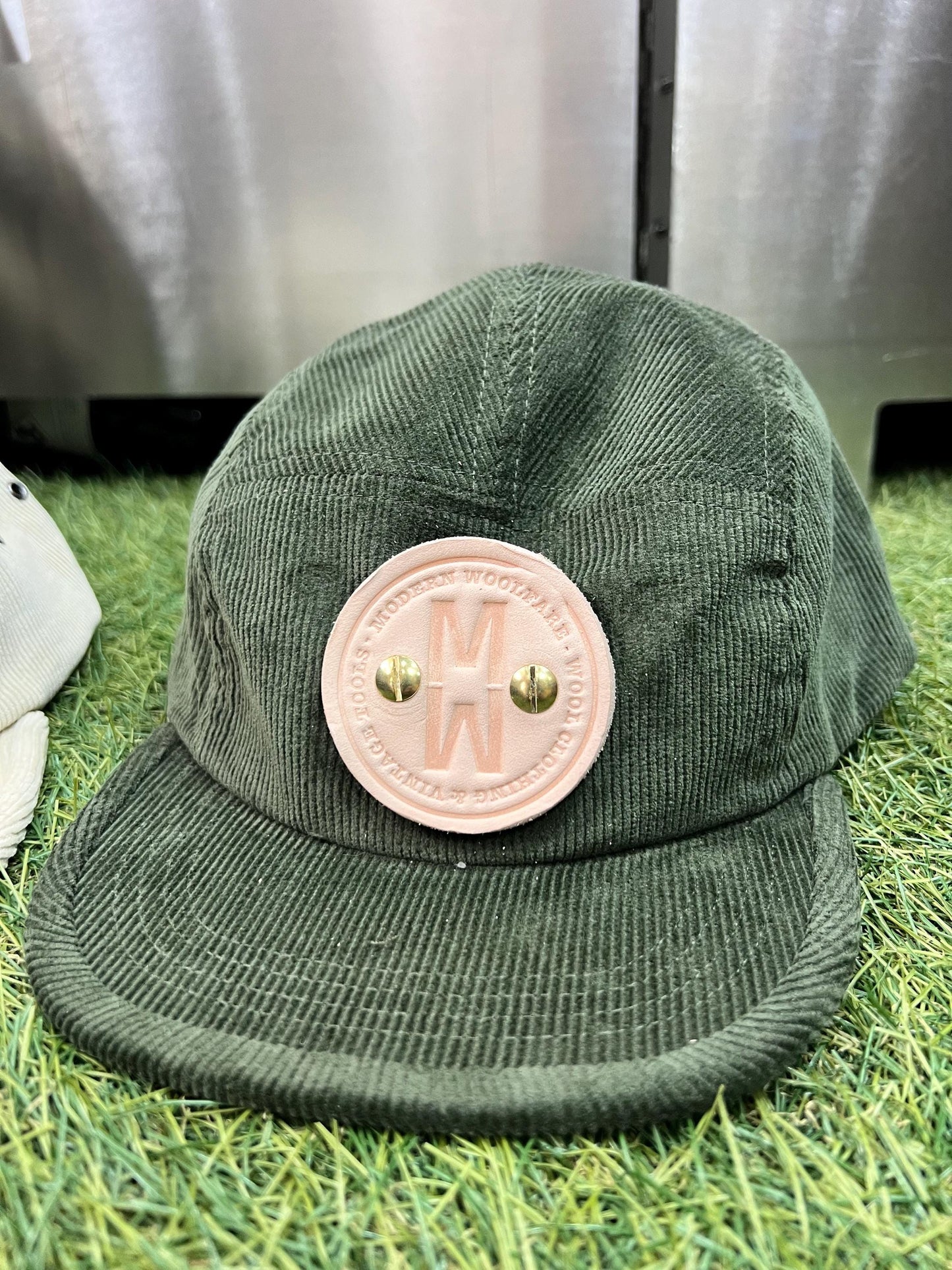Organic Cotton Corduroy 5 Panel Cap