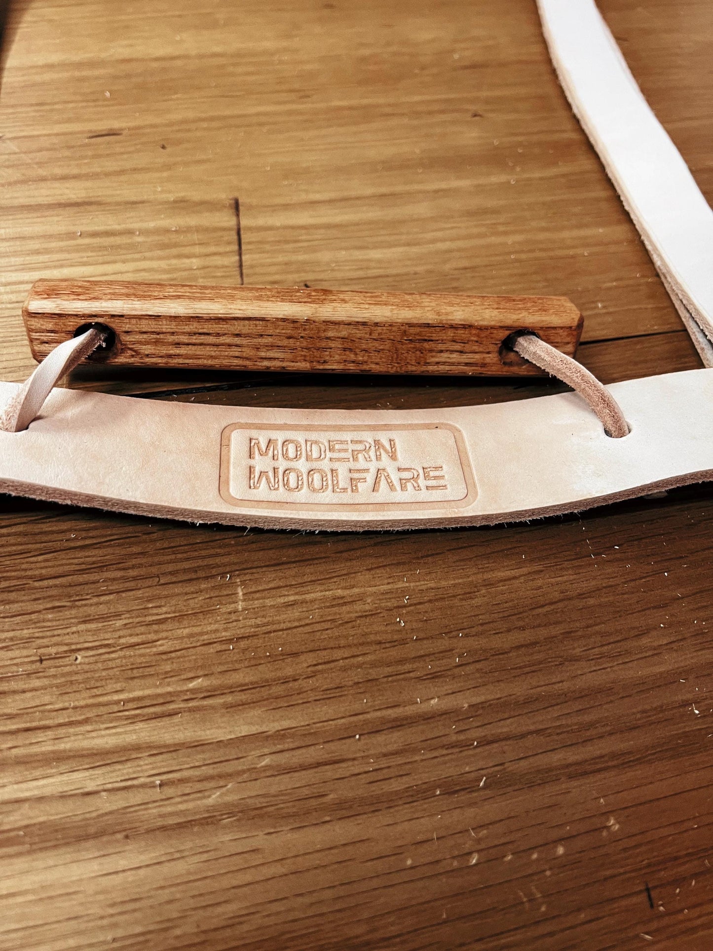 Blanket Bedroll Straps - Full Grain Leather and Brass