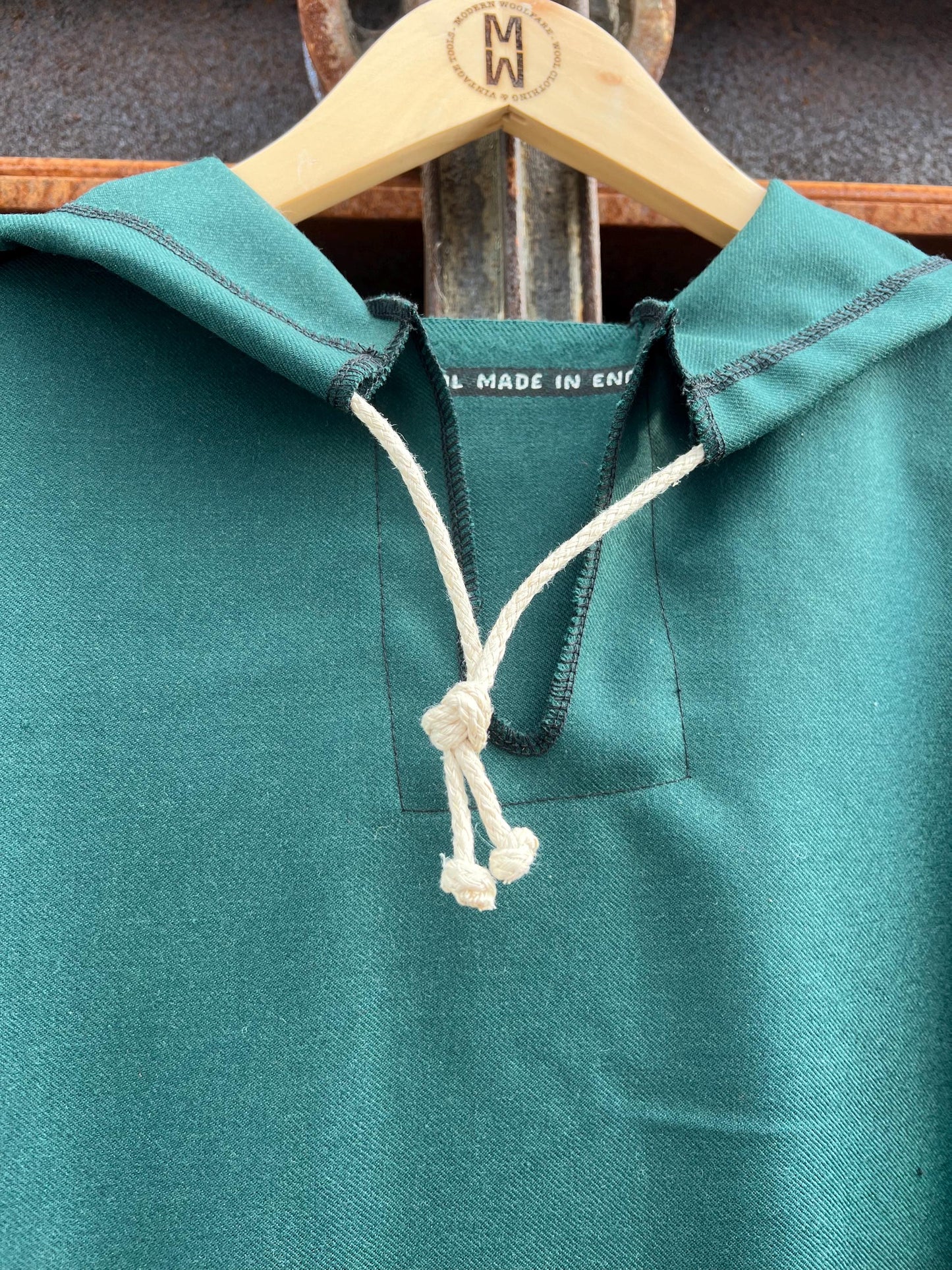 The Ultimate Bushcraft Anorak – Crafted from Birkdale Pure New Wool Vintage Fabric
