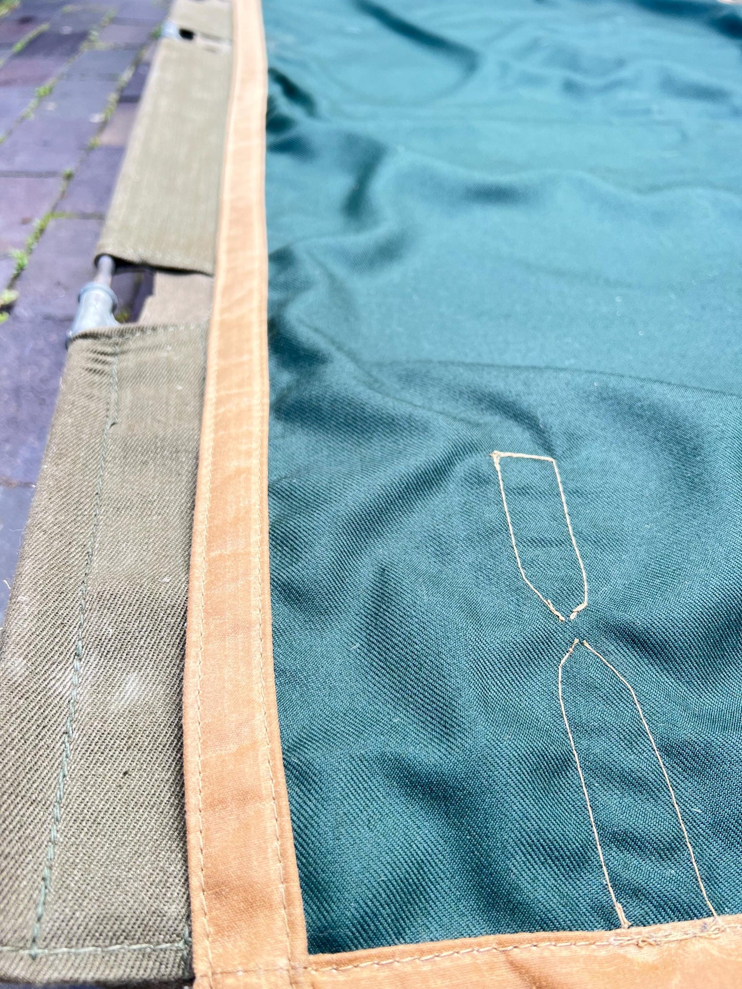 Limited Edition - Waxed Cotton and Vintage Wool Bedroll