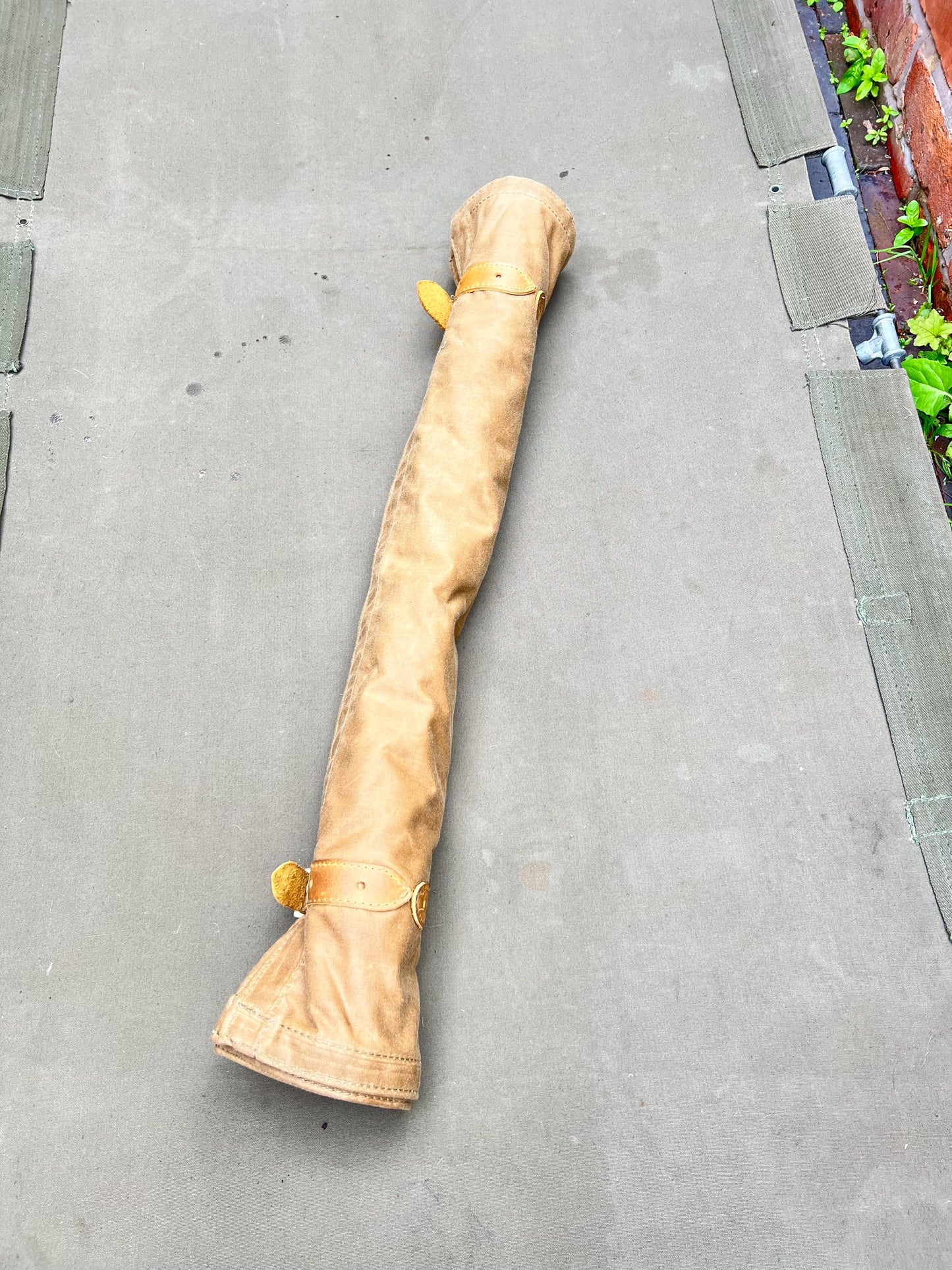 Limited Edition - Waxed Cotton and Vintage Wool Bedroll