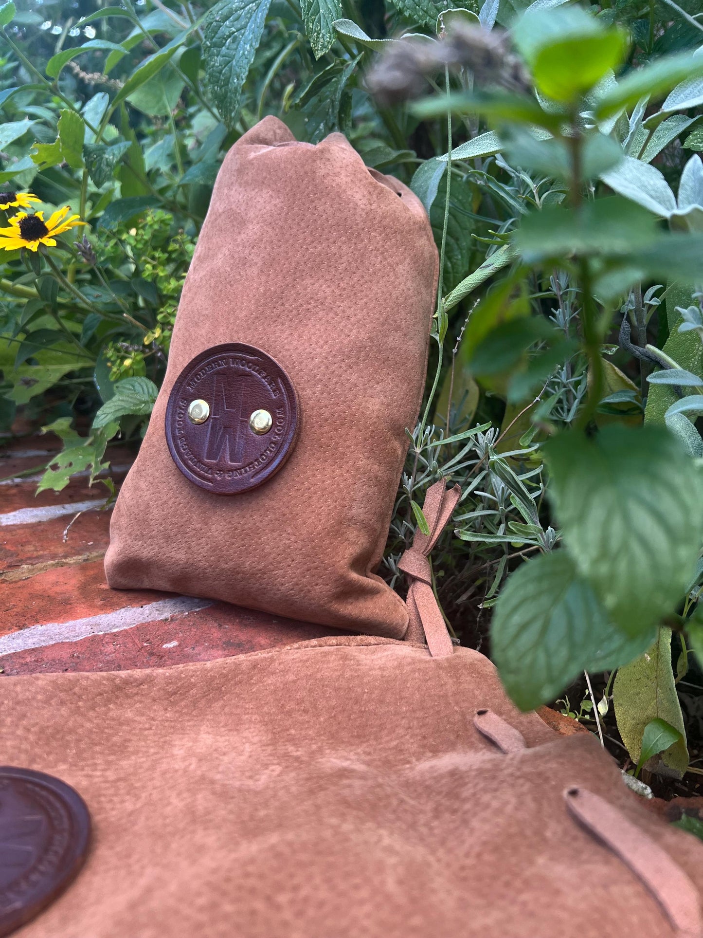 Soft Goat Leather Coffee Bag