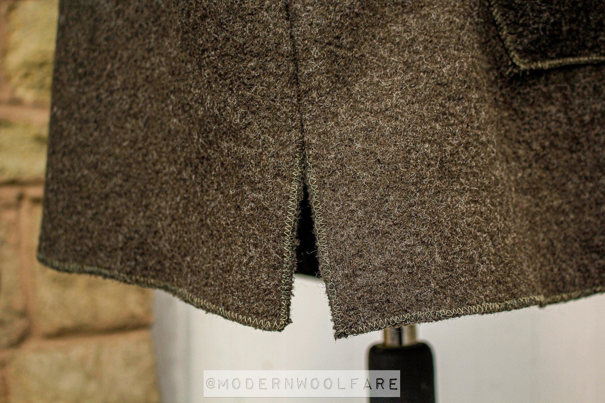 100% Wool Tunic - Handmade in England
