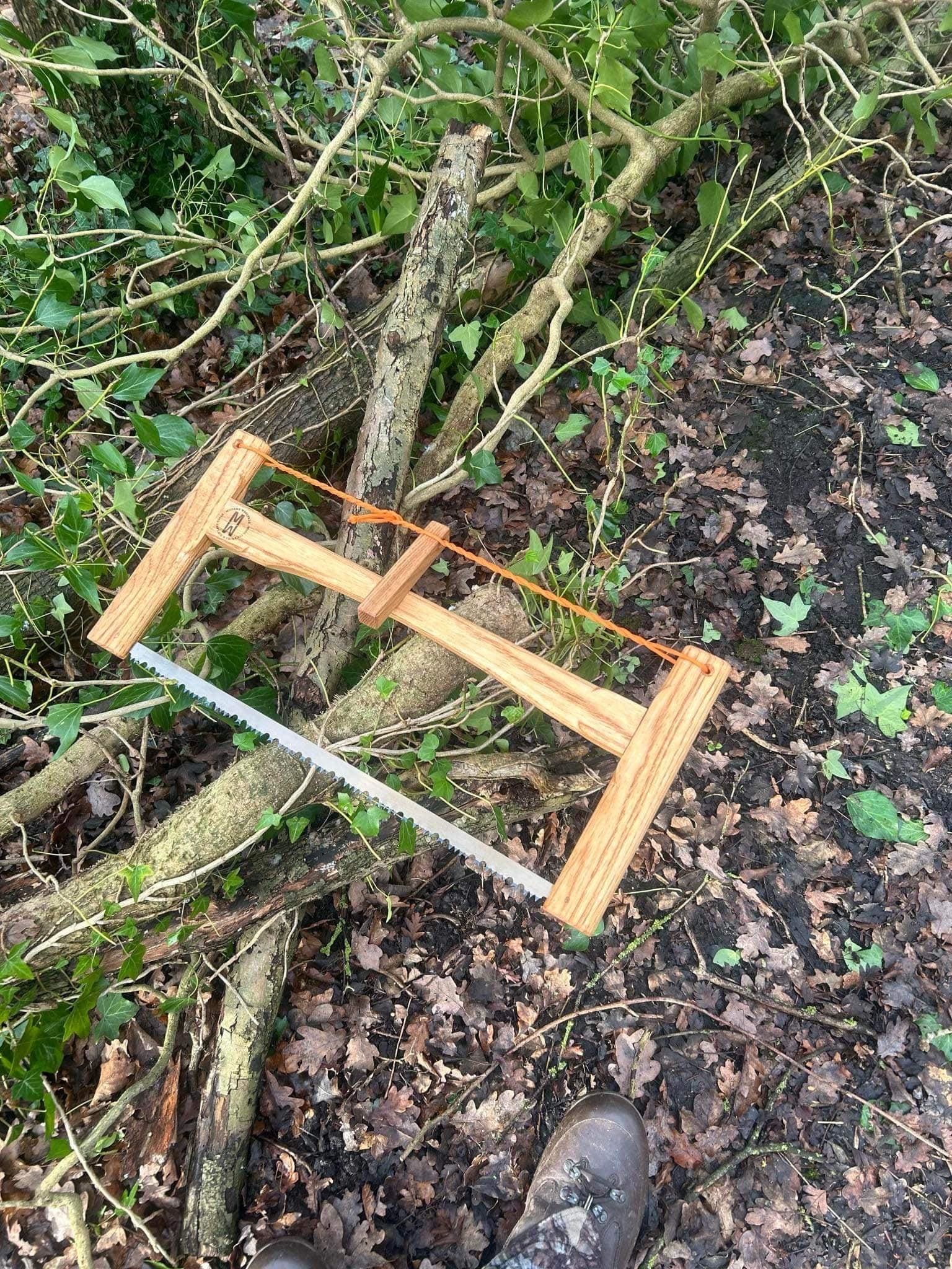 American Ash 21” Buck Saw - Handmade in England