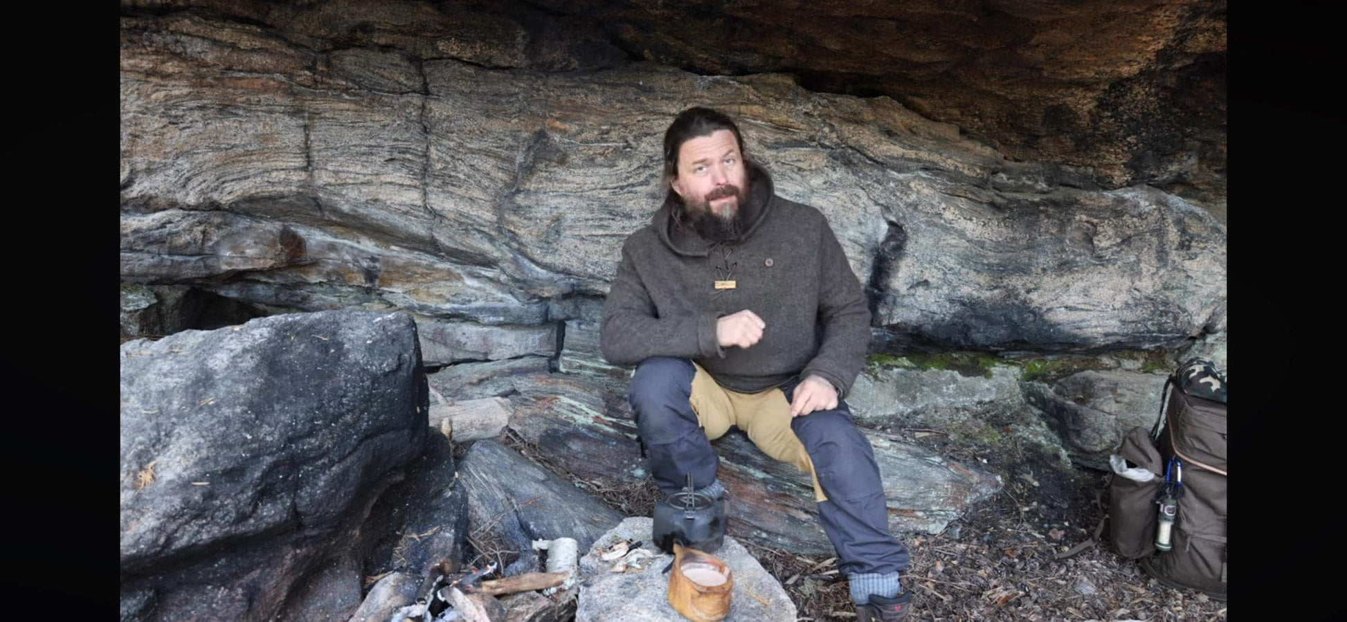 Pure Wool Bushcraft Shirt Anorak