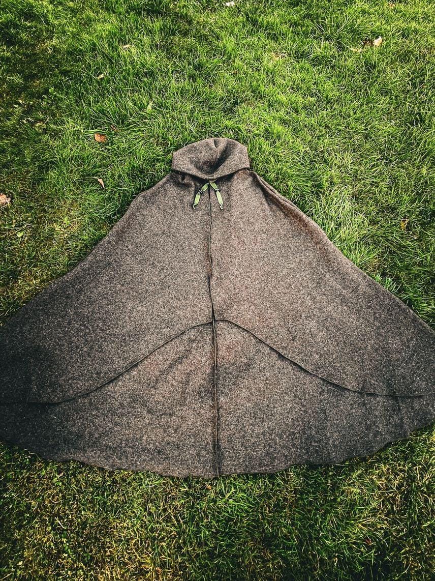 100% Wool Cloak - Handmade in England