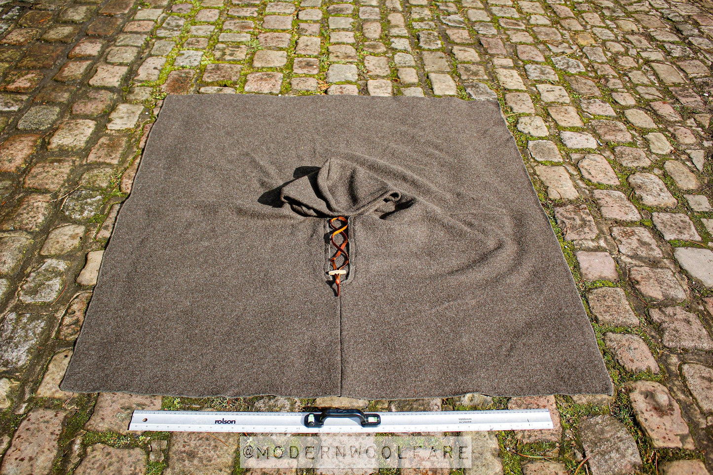 Stunning 100% Wool Poncho - Handmade in England