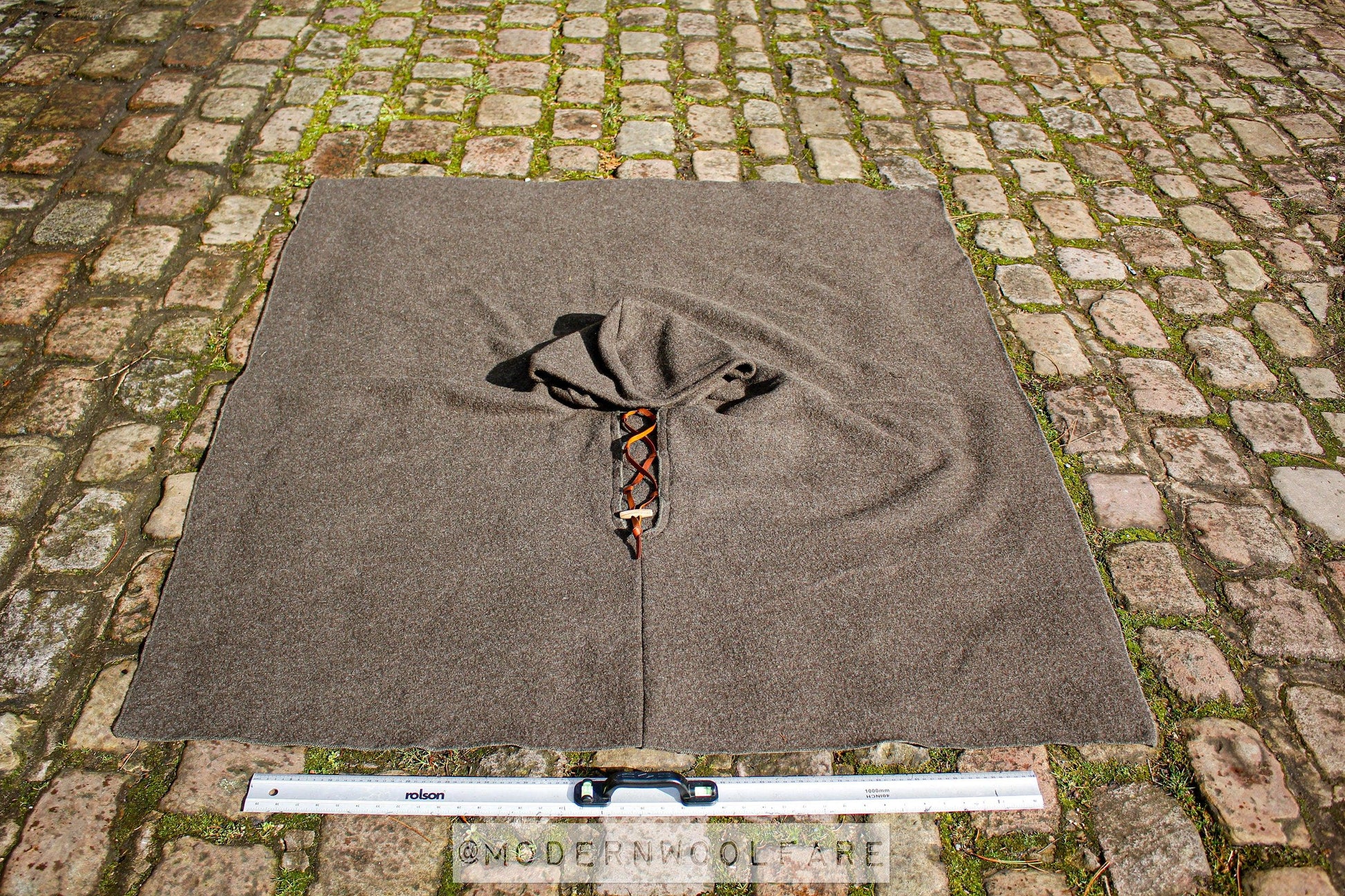 Stunning 100% Wool Poncho - Handmade in England