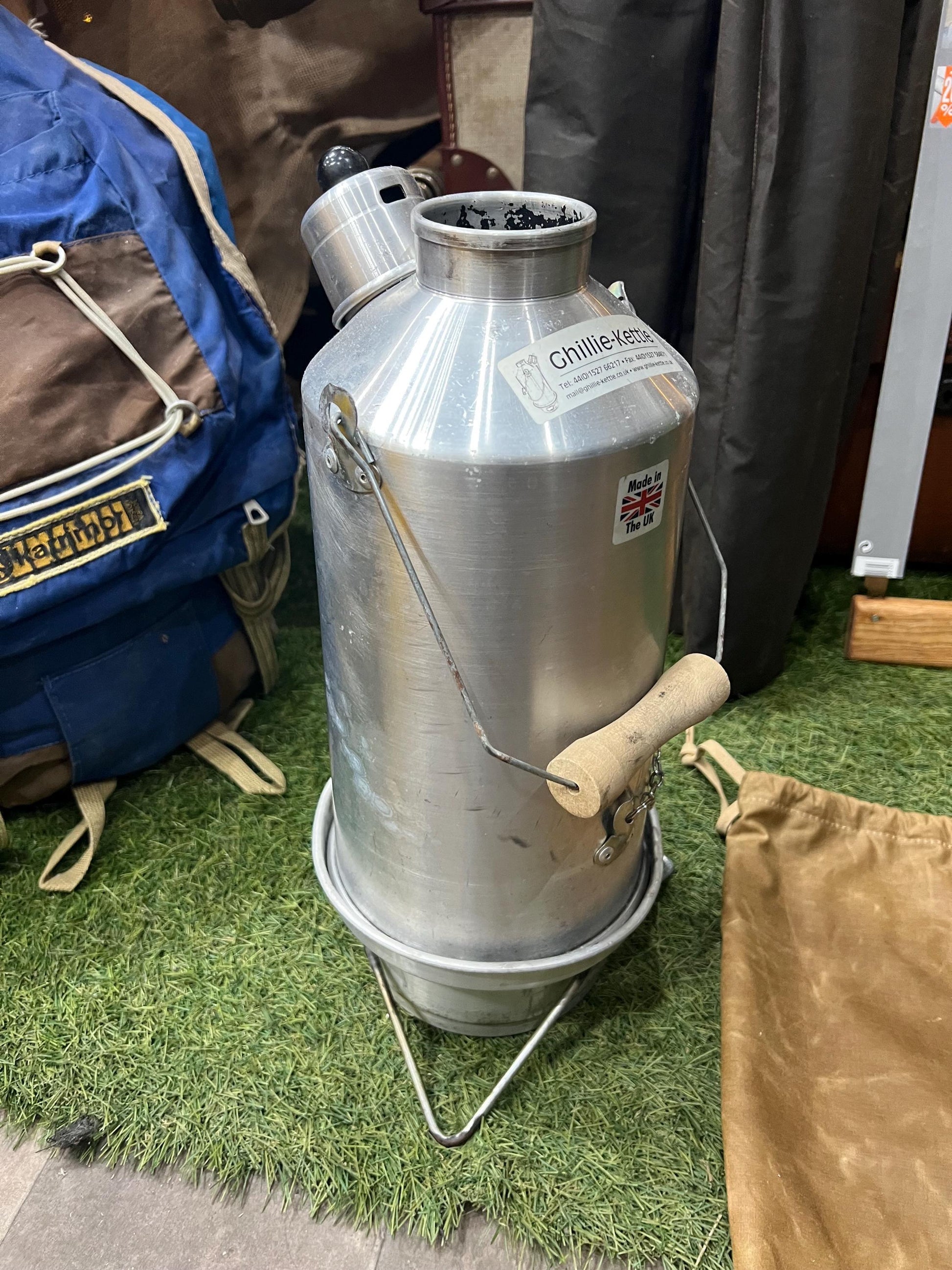 Handmade Canvas Kettle Bags