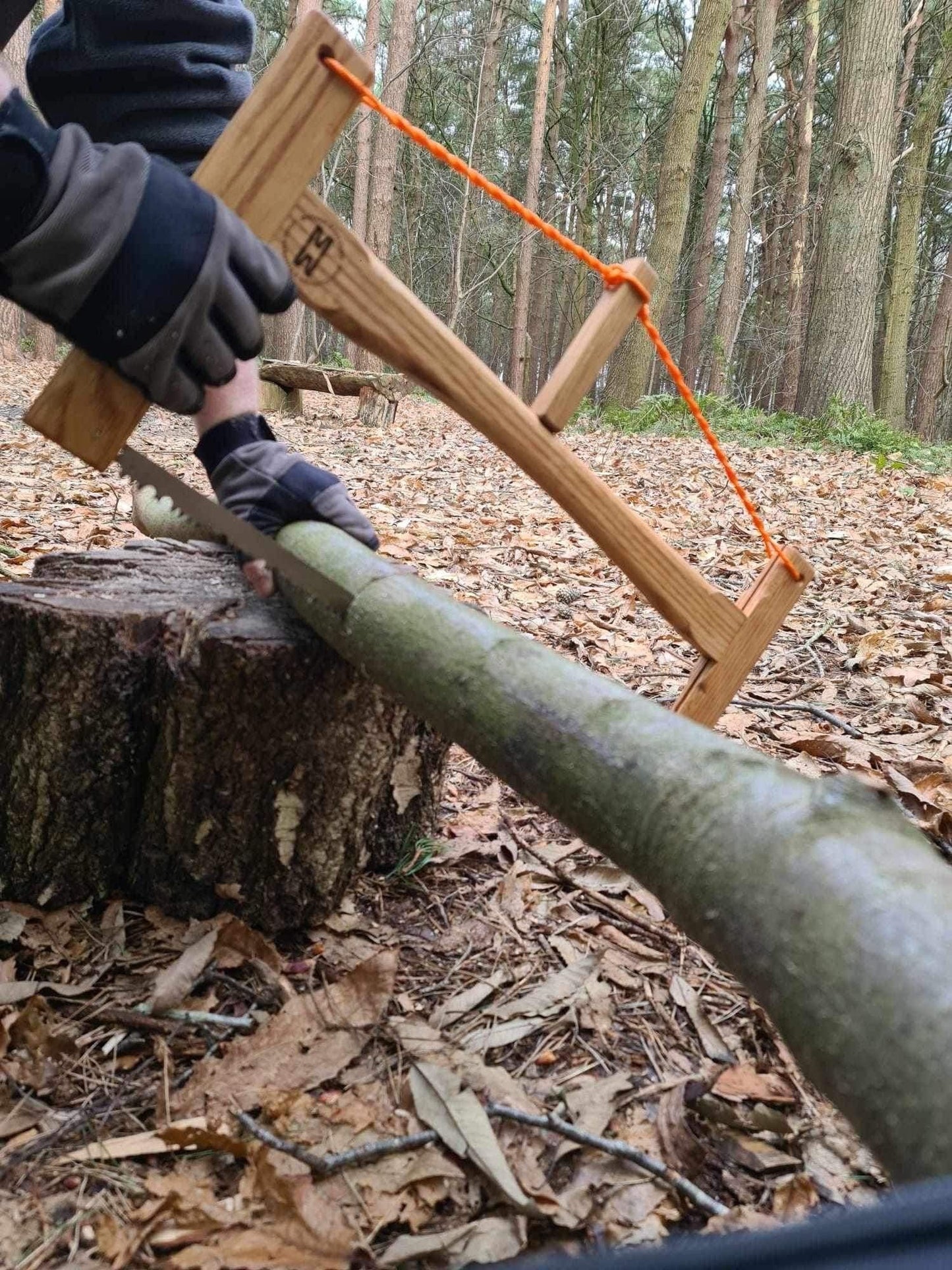 American Ash 21” Buck Saw - Handmade in England