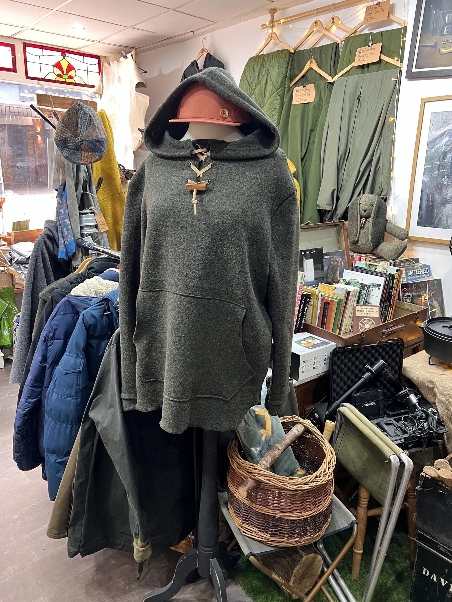 Pure Wool Bushcraft Shirt Anorak