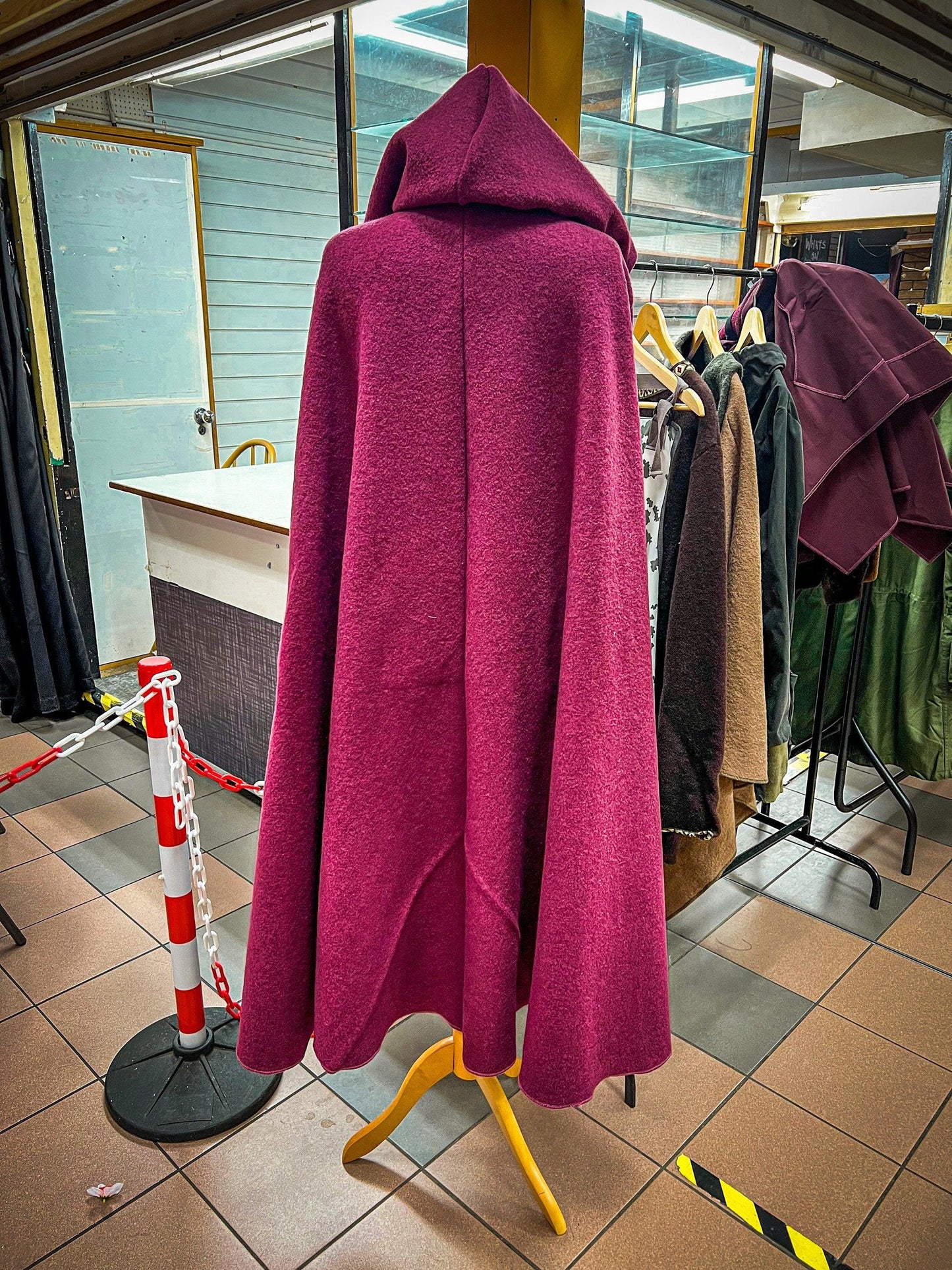 100% Wool Cloak - Handmade in England