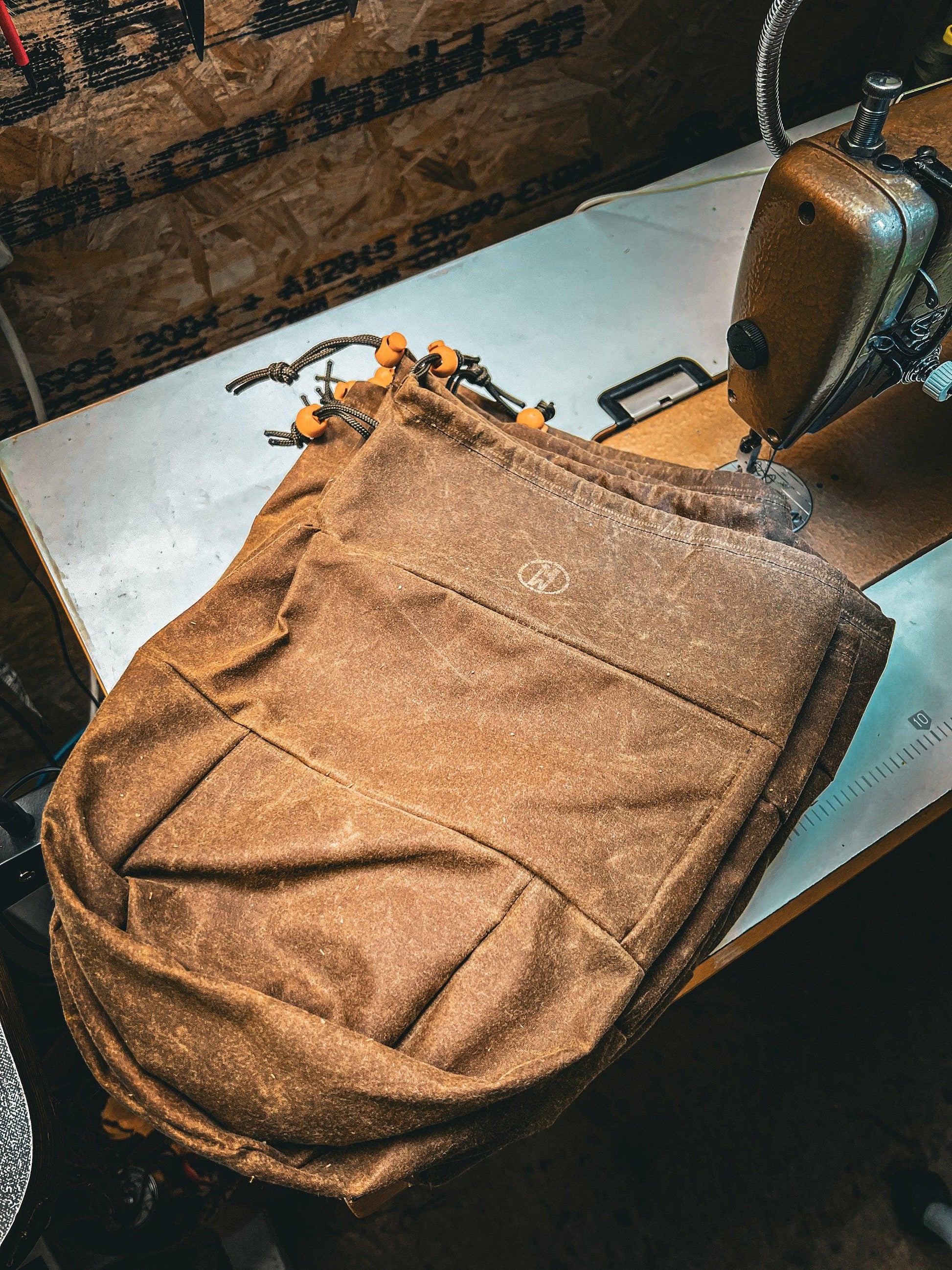Waxed Cotton Sami Style Bag