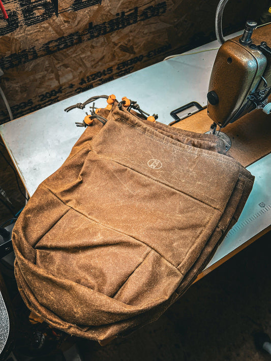 Waxed Cotton Sami Style Bag