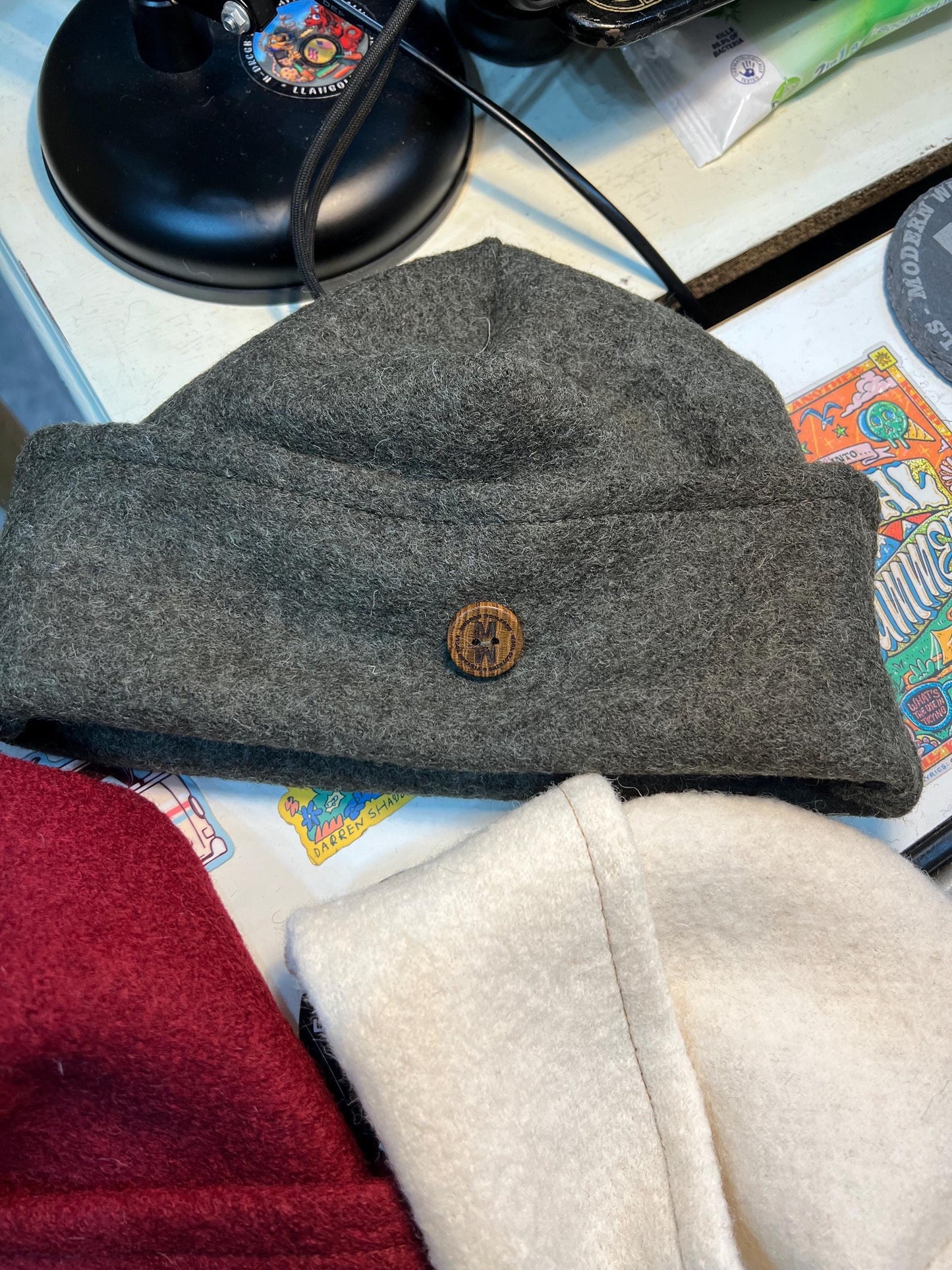 Handmade 100% Wool Beanie Watchcap