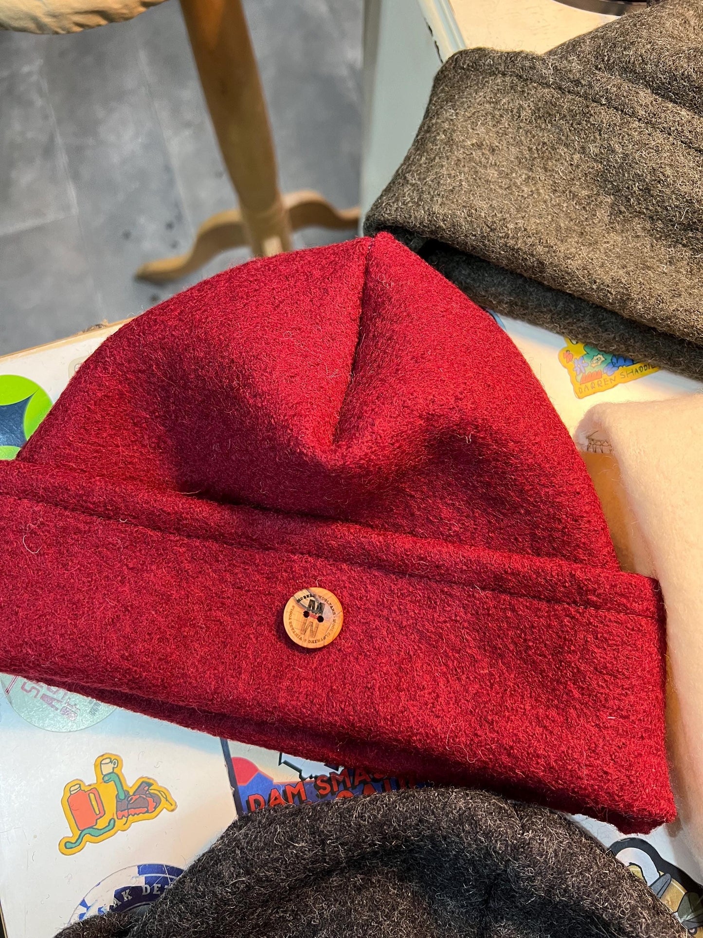 Handmade 100% Wool Beanie Watchcap