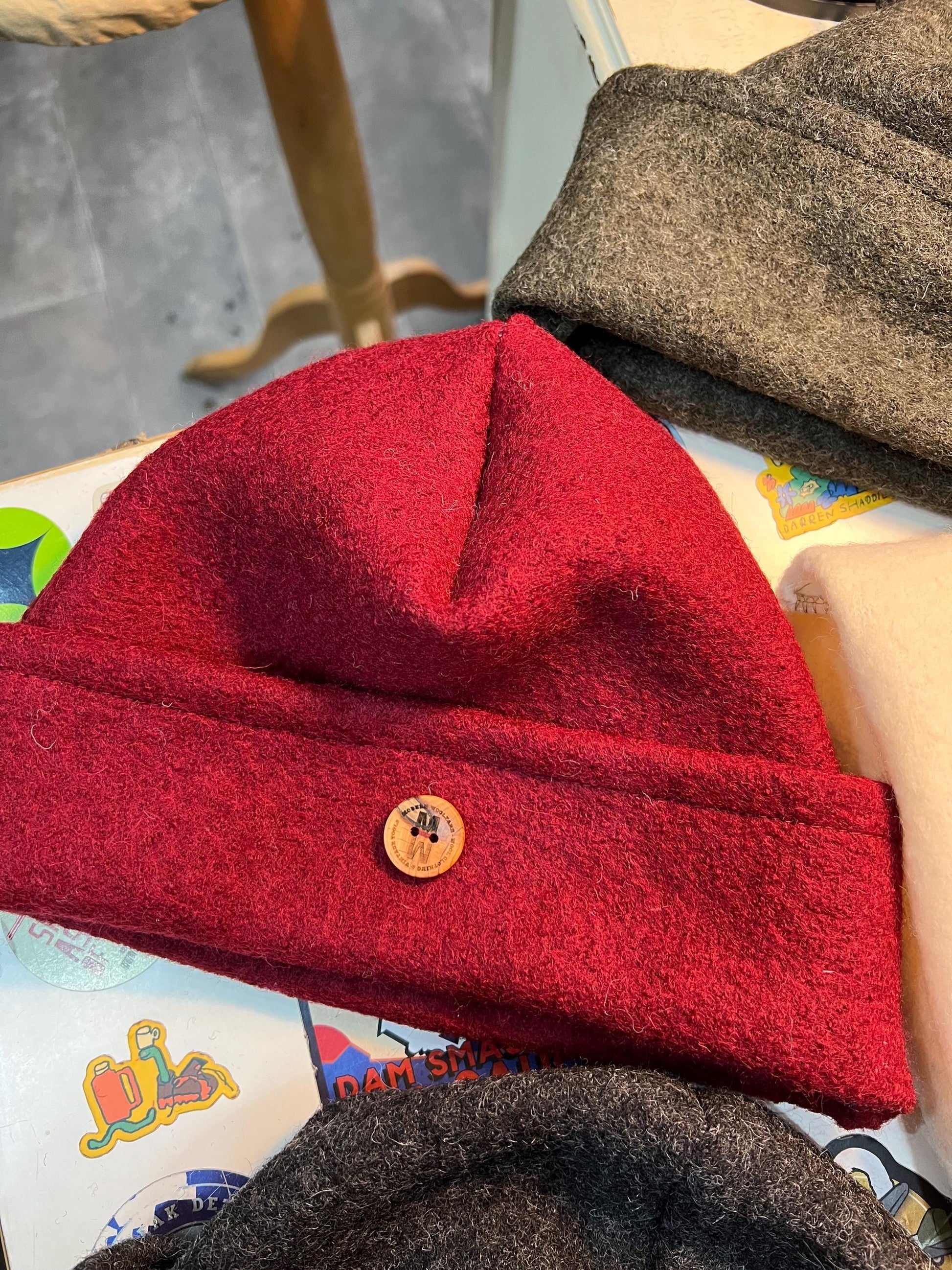 Handmade 100% Wool Beanie Watchcap