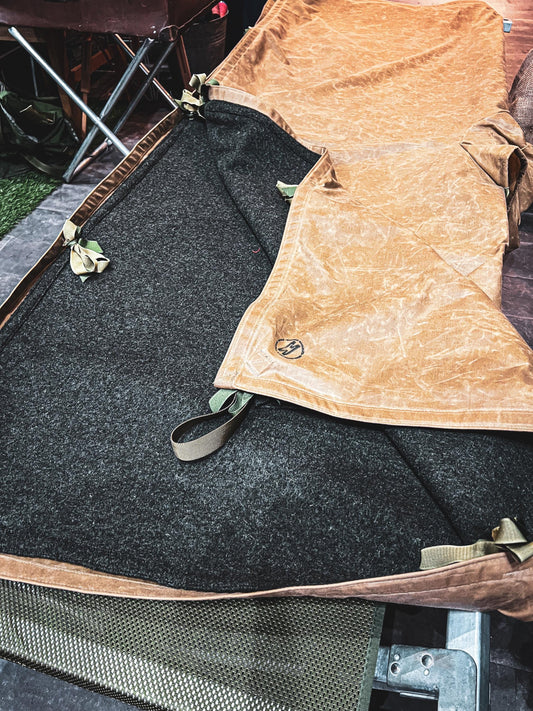 100% Wool Poncho/Blanket/Bedroll