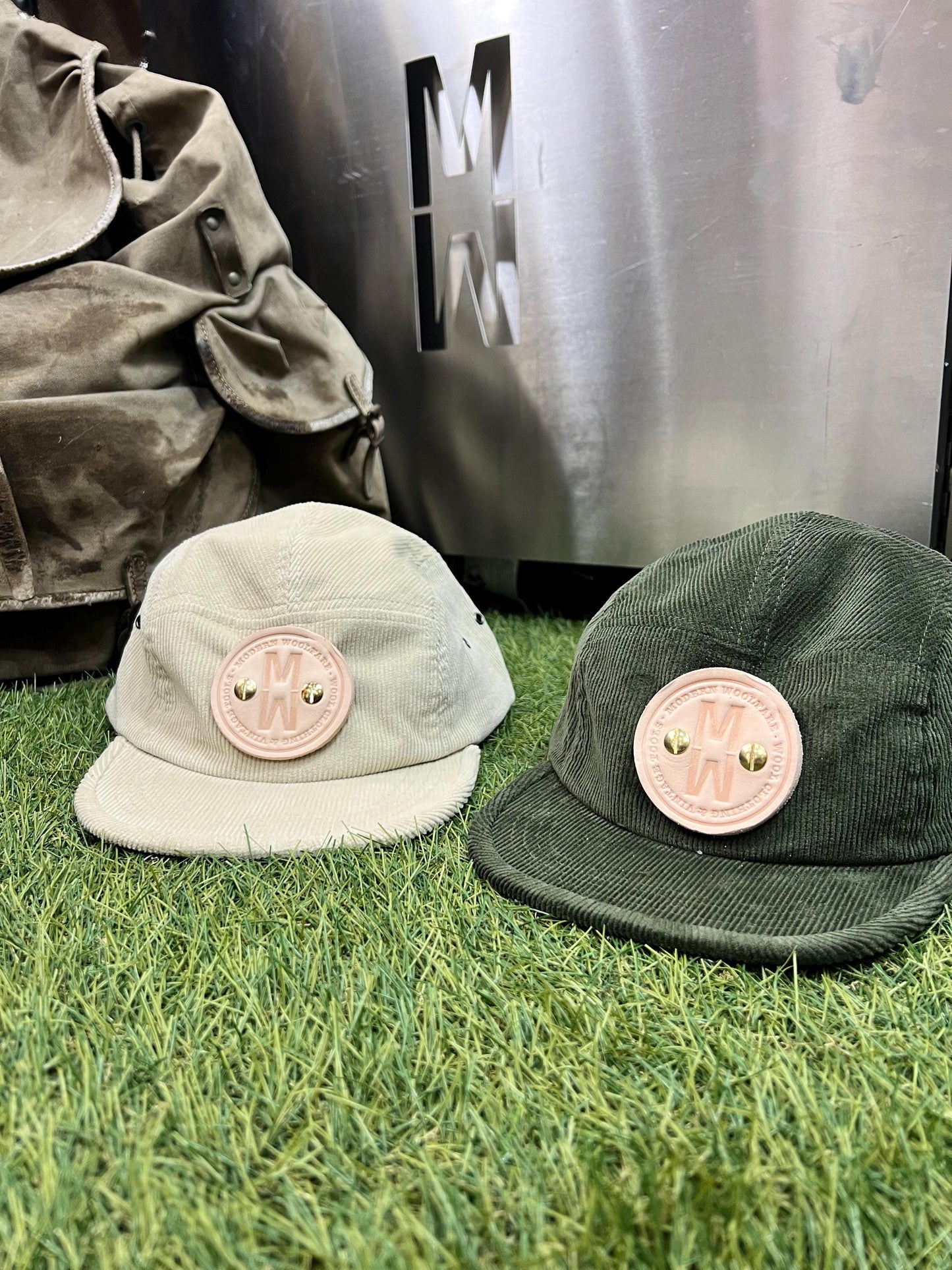 Organic Cotton Corduroy 5 Panel Cap