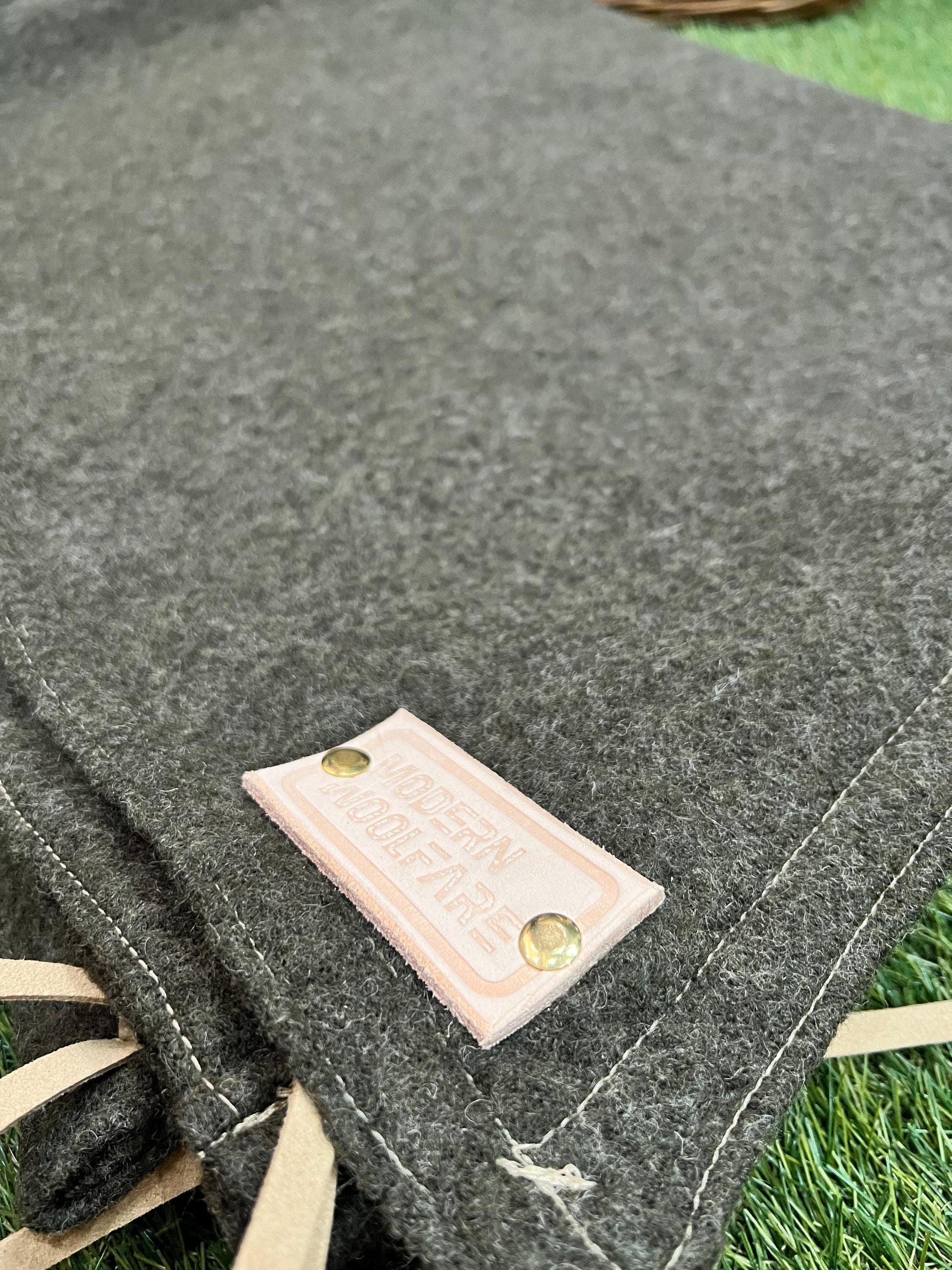 100% Wool Poncho/Blanket/Bedroll