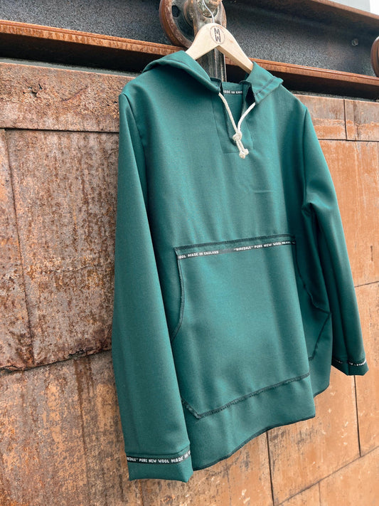 The Ultimate Bushcraft Anorak – Crafted from Birkdale Pure New Wool Vintage Fabric