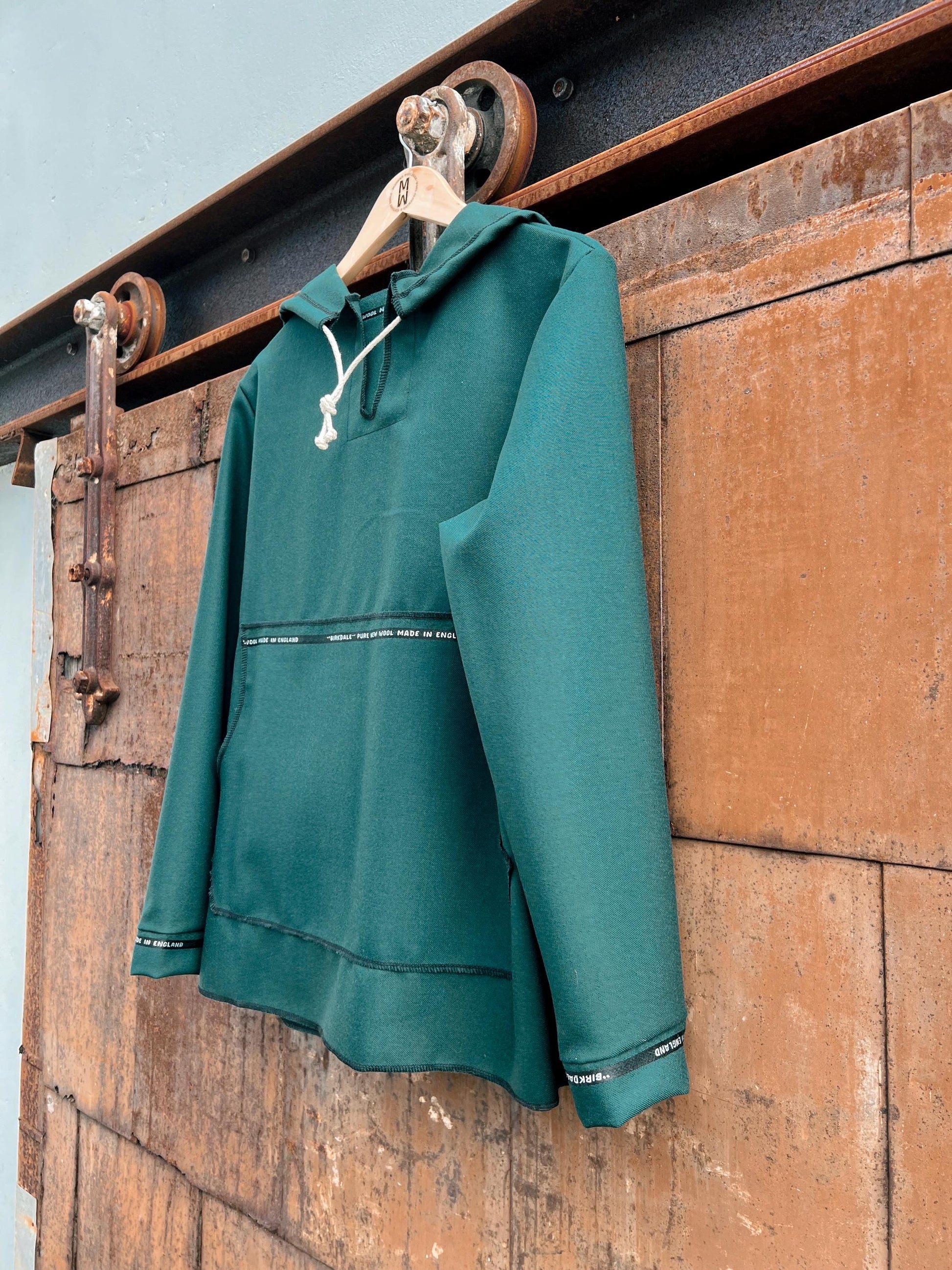 The Ultimate Bushcraft Anorak – Crafted from Birkdale Pure New Wool Vintage Fabric