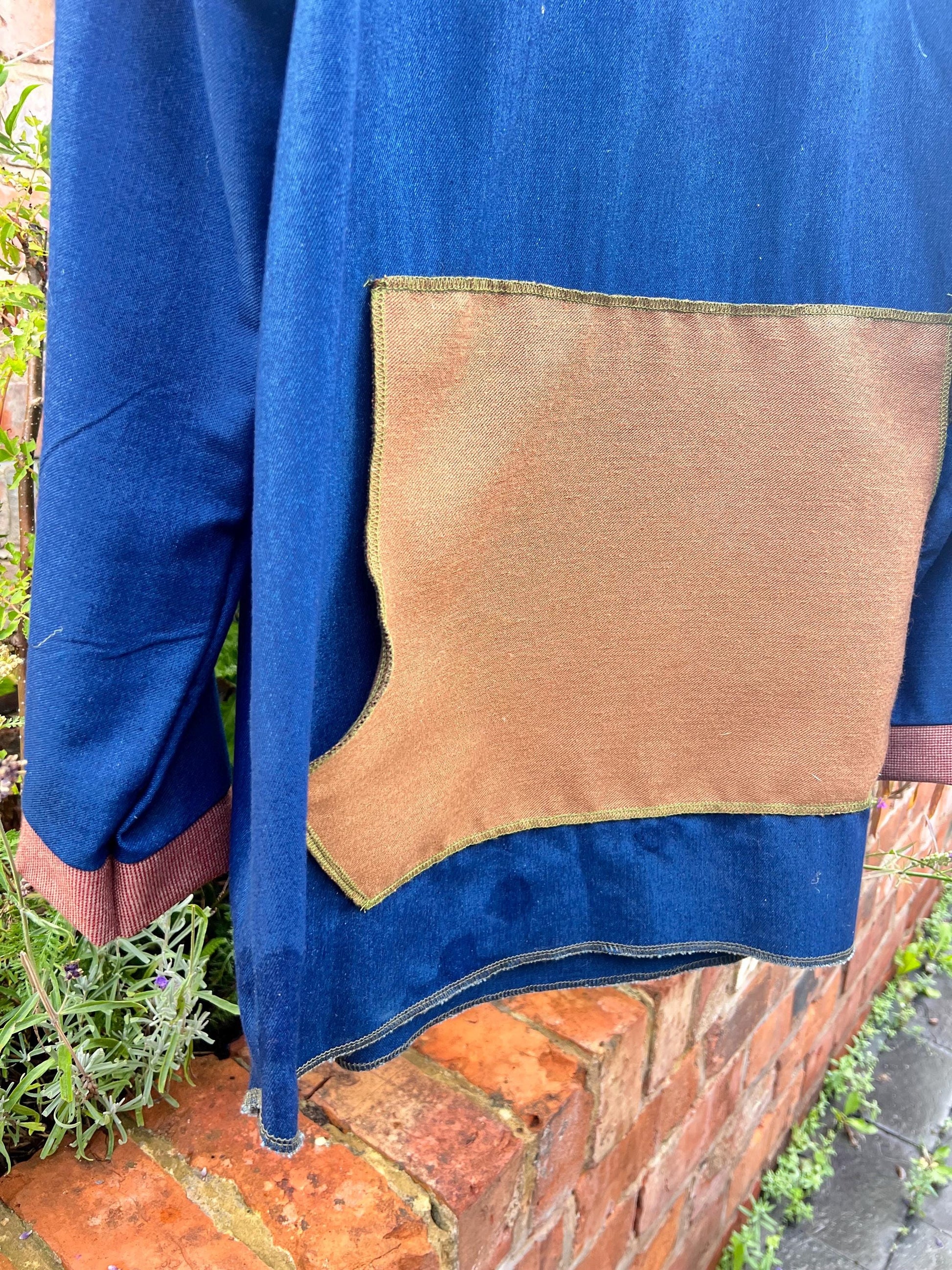 Vintage Denim and Wool Bushcraft Shirt