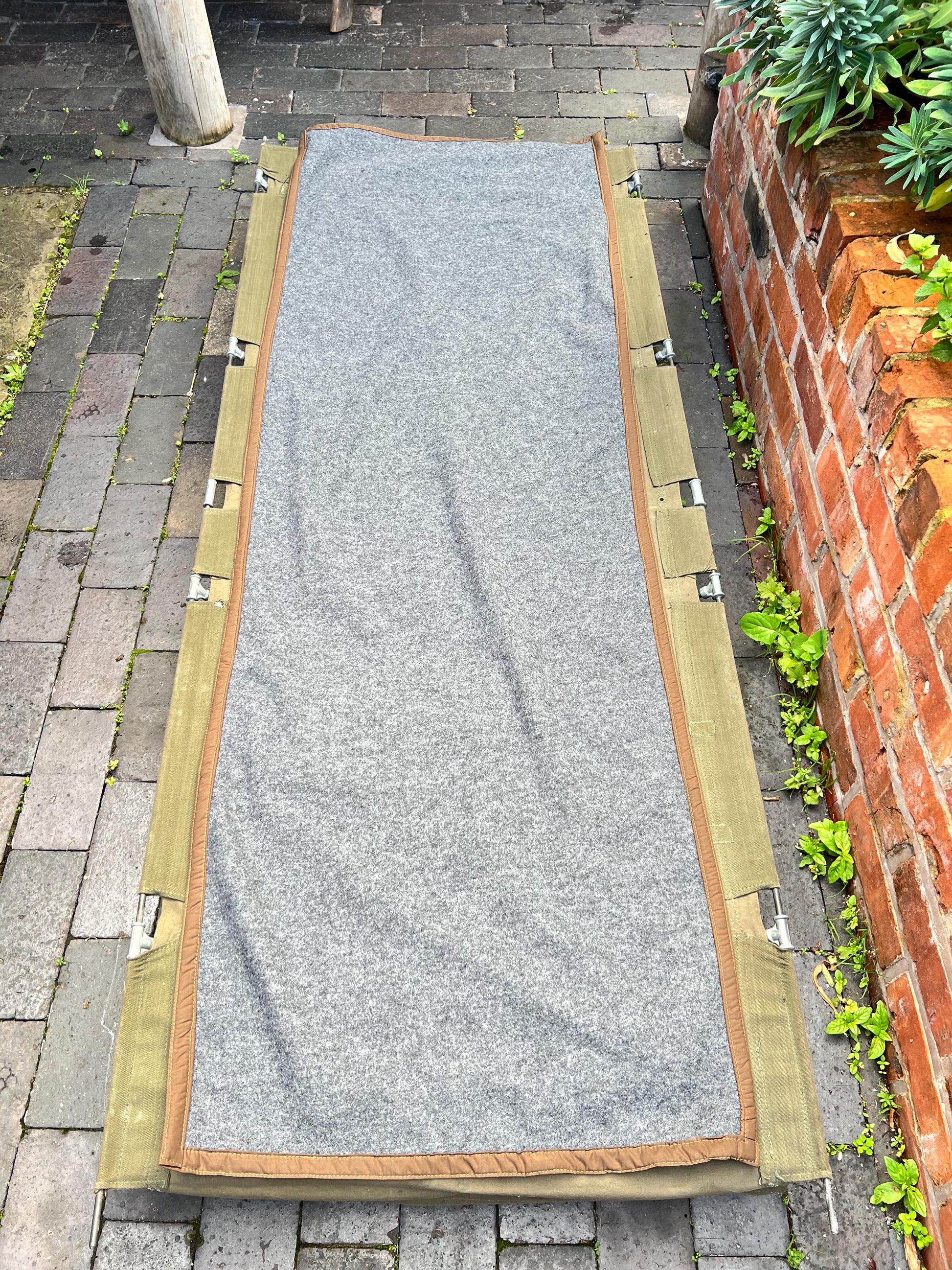 Waxed Cotton and Wool Bedroll/Rollmat