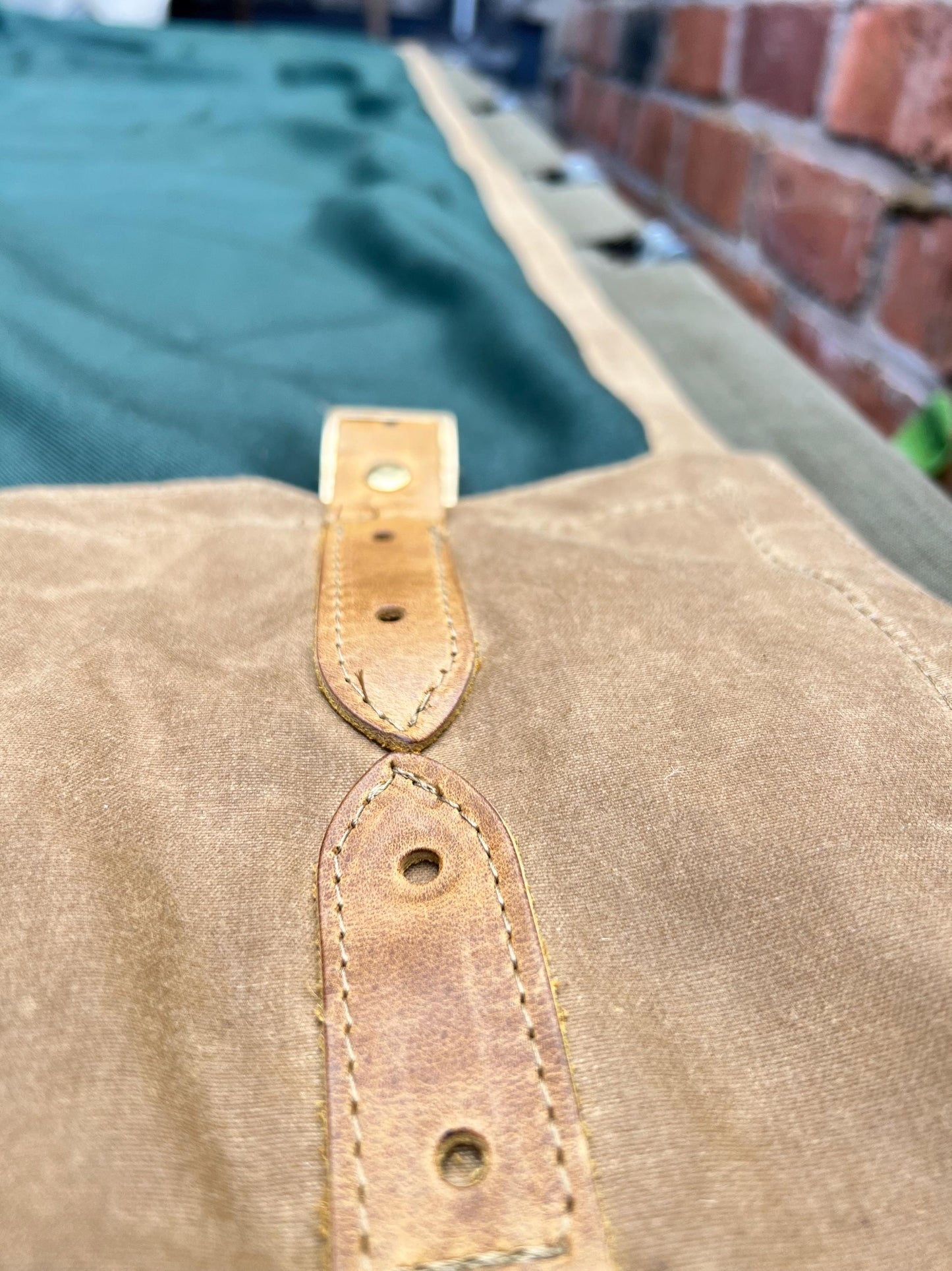 Limited Edition - Waxed Cotton and Vintage Wool Bedroll