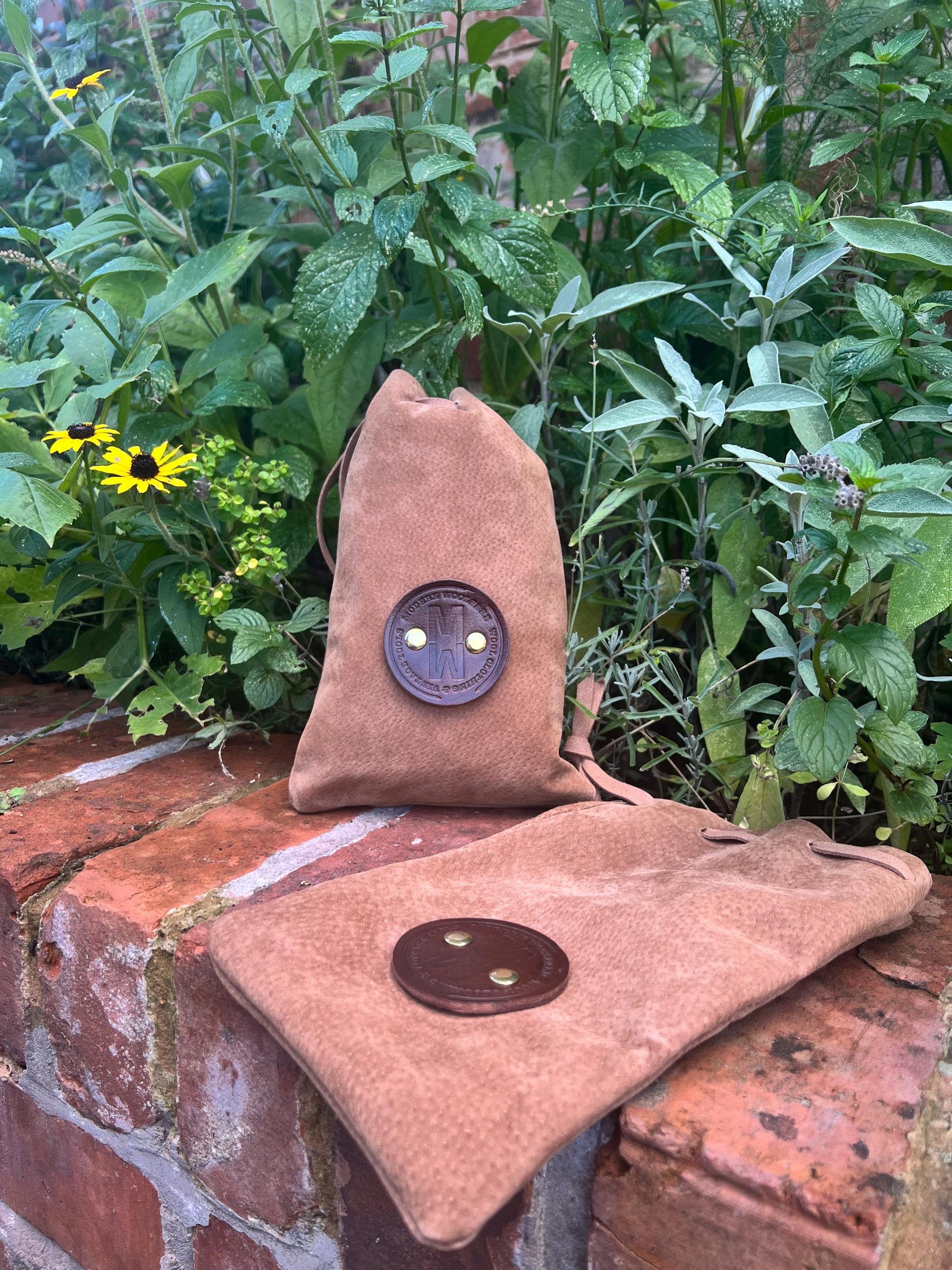 Soft Goat Leather Coffee Bag