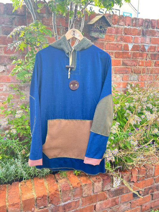 Vintage Denim and Wool Bushcraft Shirt