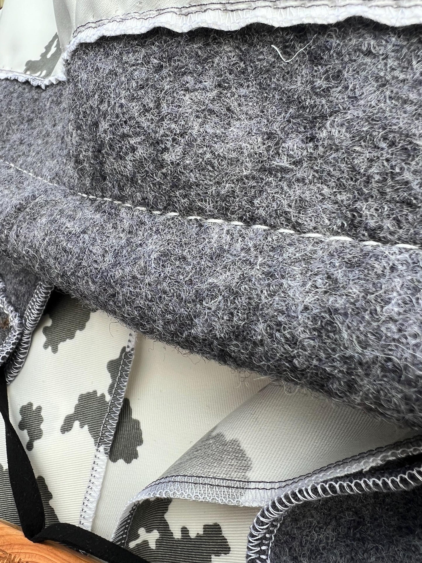 Finnish Snow Smock Anorak – Street Cut Italian Boiled Wool, Windproof, Water Resistant, Oversized Hood Bushcraft & Everyday Wear