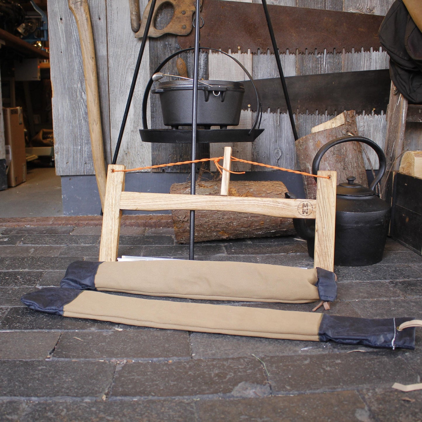 American Ash 21" Buck Saw - Handmade in England