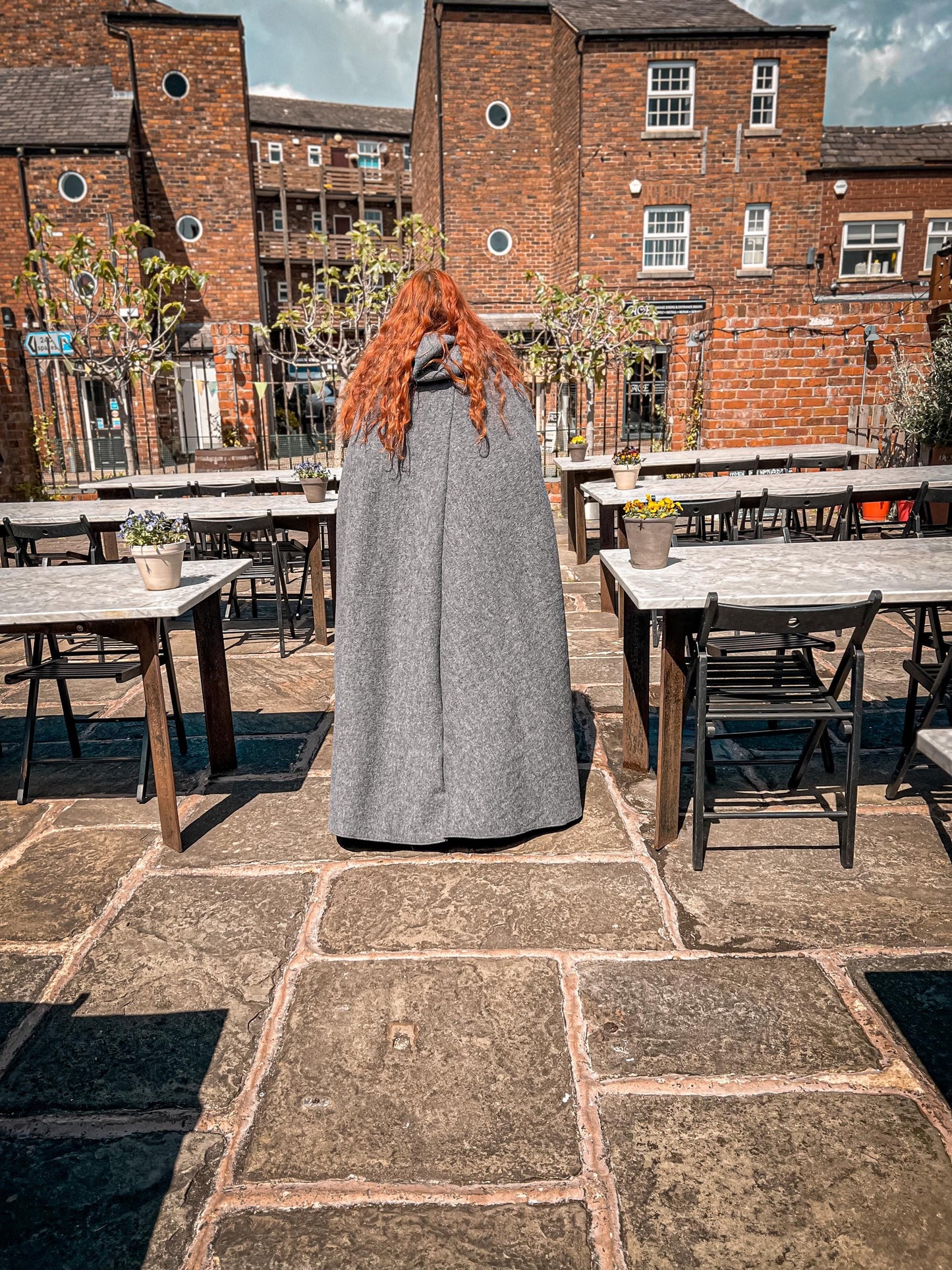 100% Wool Cloak - Handmade in England