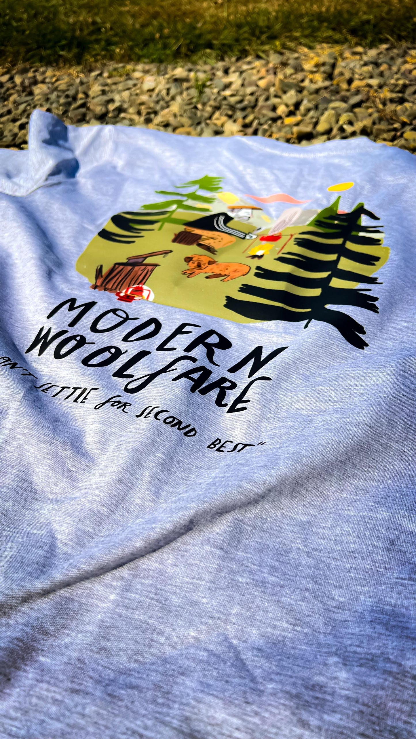 Modern Woolfare and Dick Vincent LTD edition T shirt