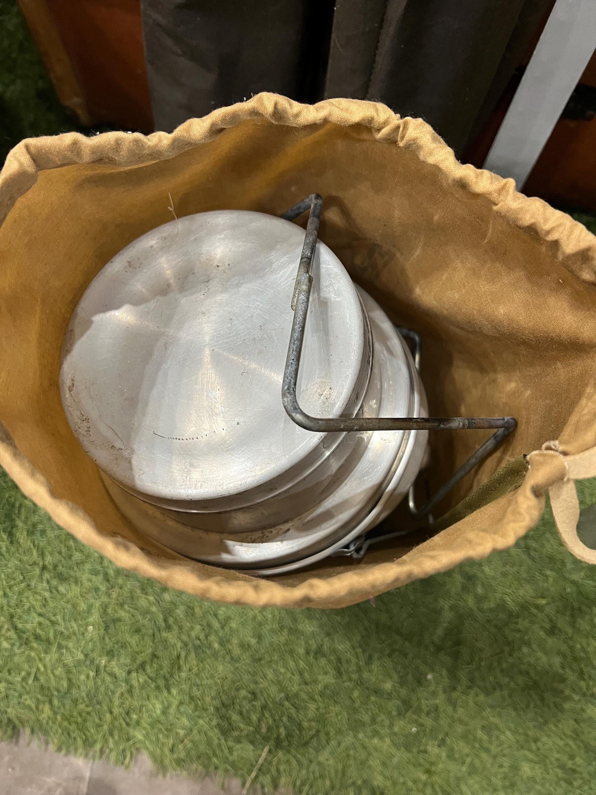 Handmade Canvas Kettle Bags