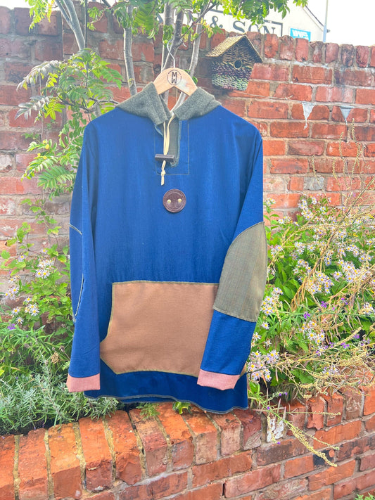 Vintage Denim and Wool Bushcraft Shirt