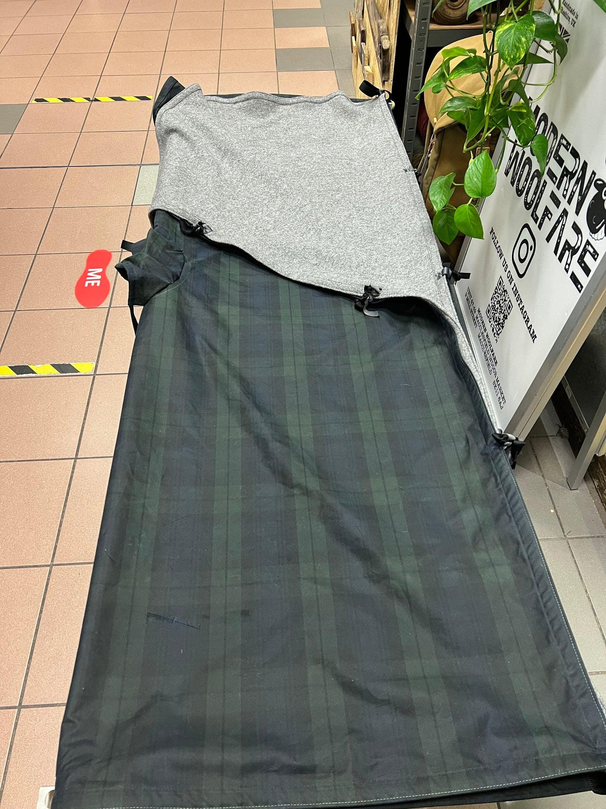 100% Wool Poncho/Blanket/Bedroll