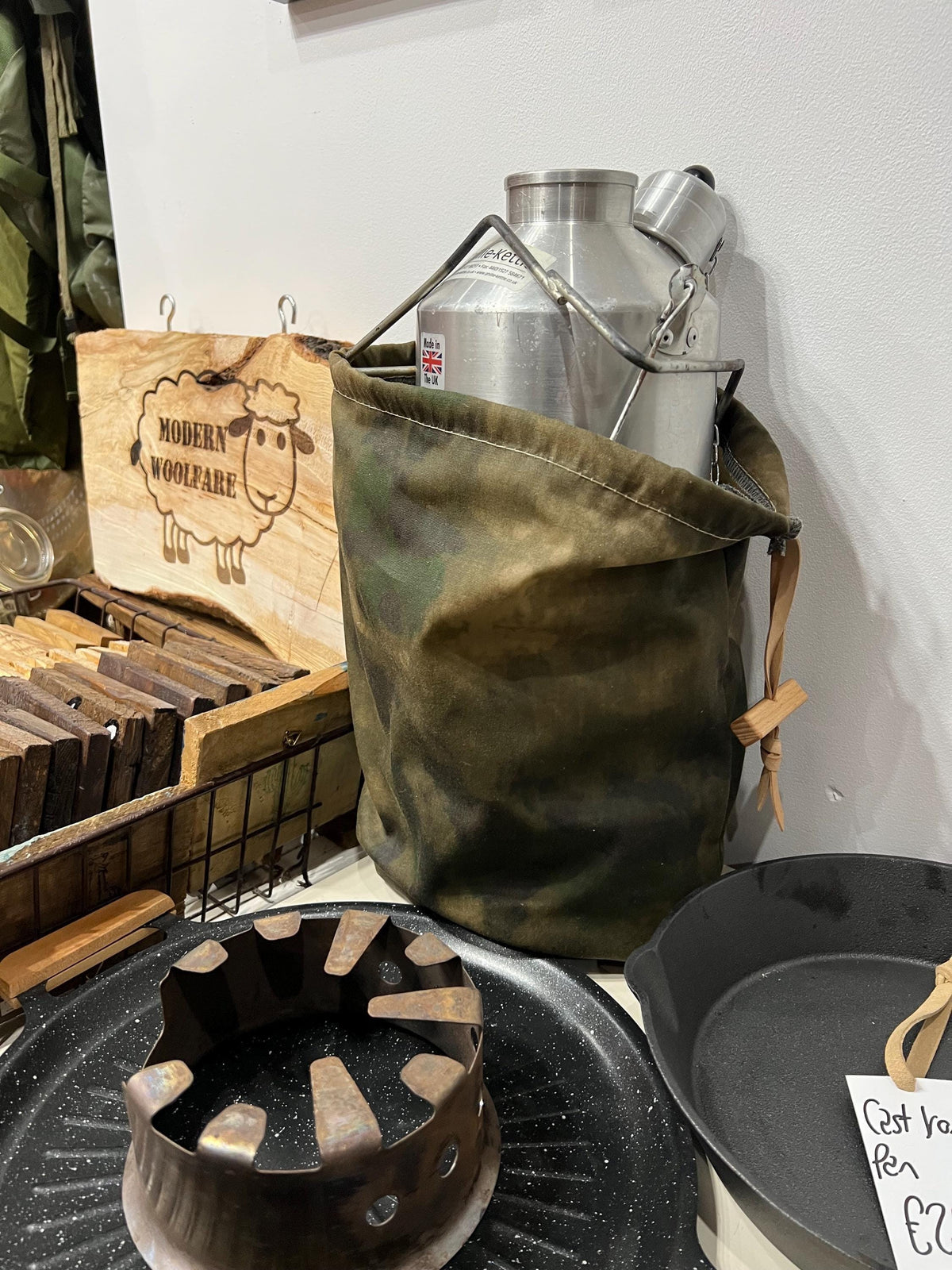 Handmade Canvas Kettle Bags