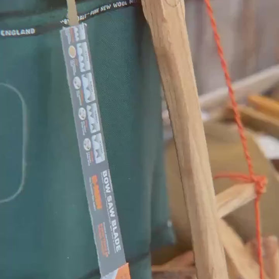 American Ash 21" Buck Saw - Handmade in England