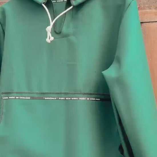 The Ultimate Bushcraft Anorak – Crafted from Birkdale Pure New Wool Vintage Fabric