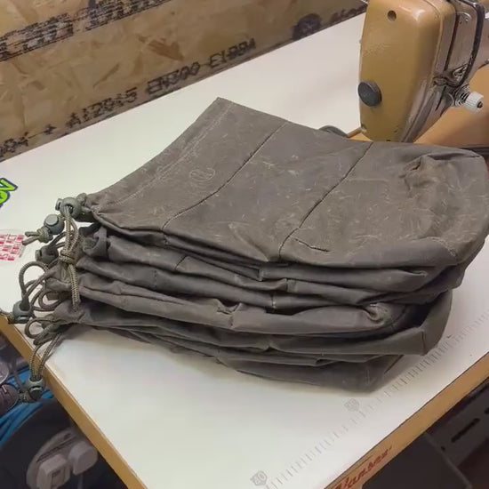 Waxed Cotton Sami Style Bag