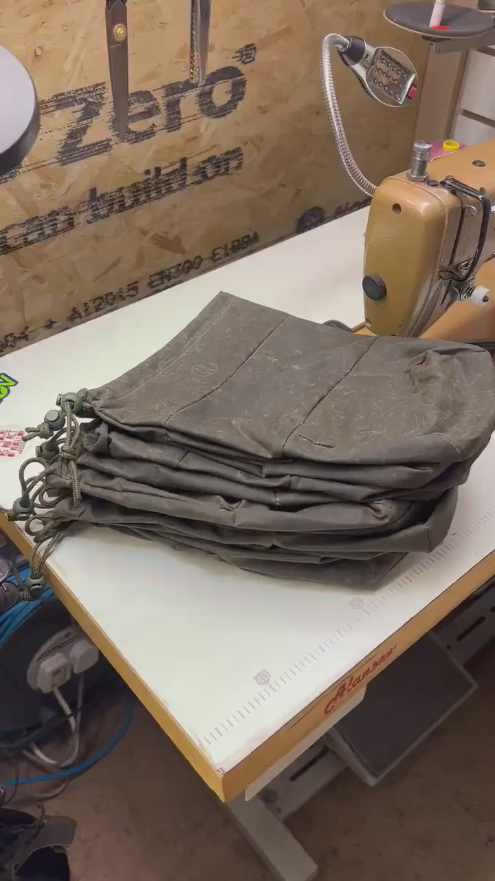 Waxed Cotton Sami Style Bag